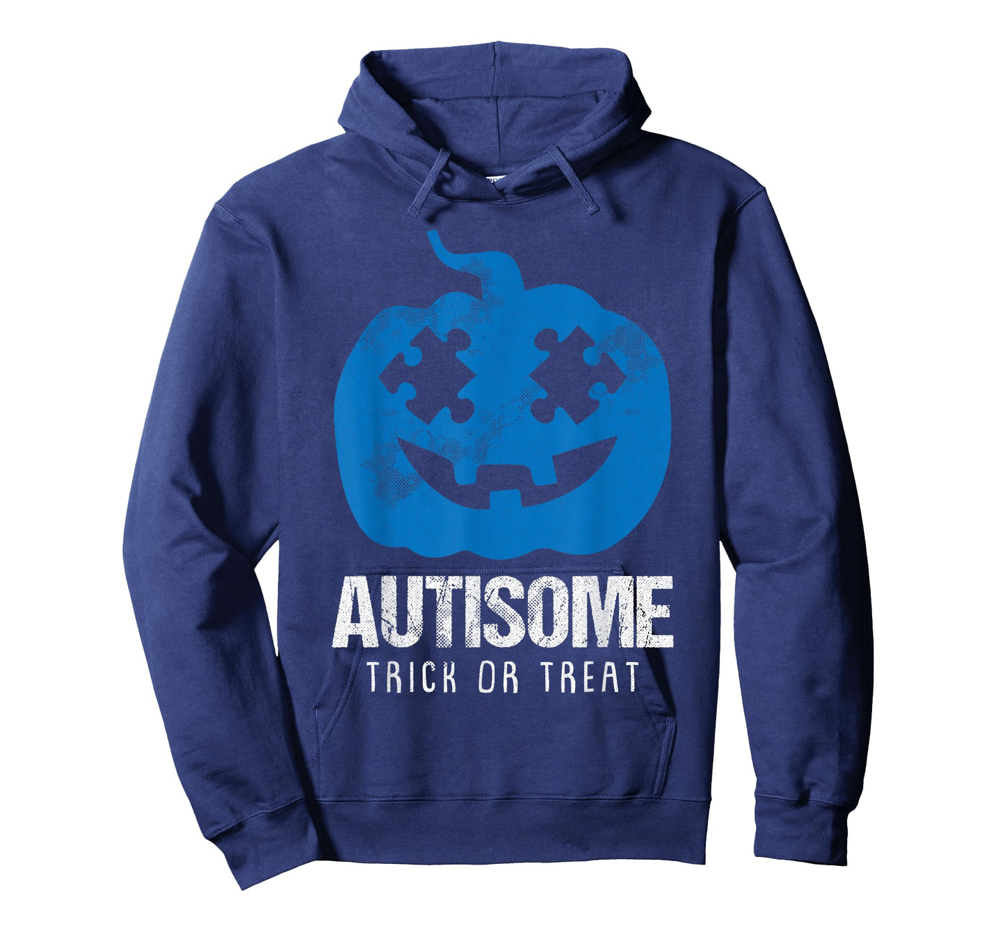 Autisome Lazy DIY Halloween Costume Autism Trick Or Treat T-Shirt