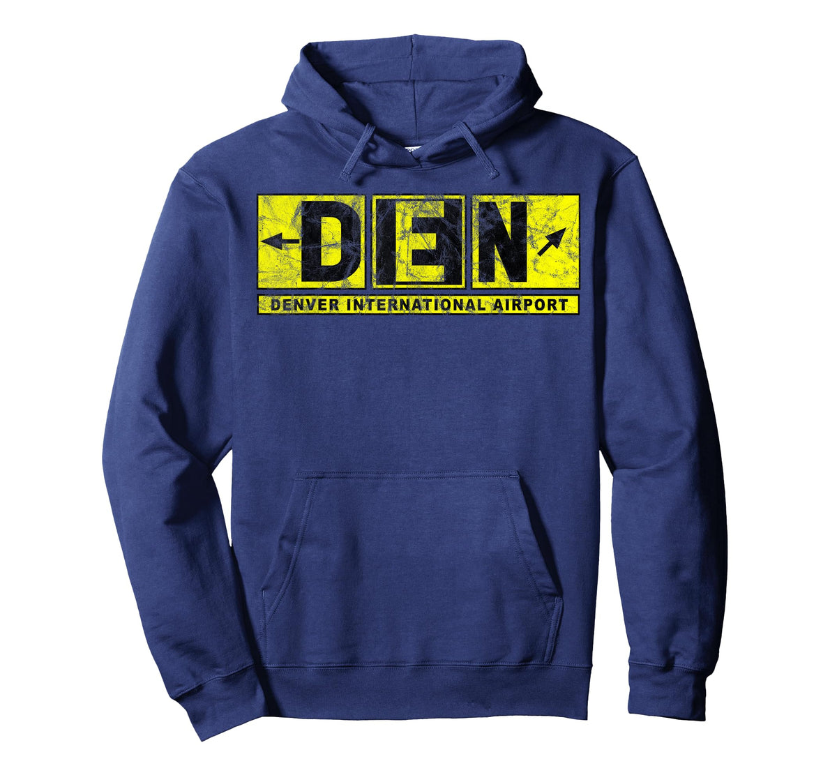 DEN Denver International Airport Taxiway Sign Pilot Vintage T-Shirt