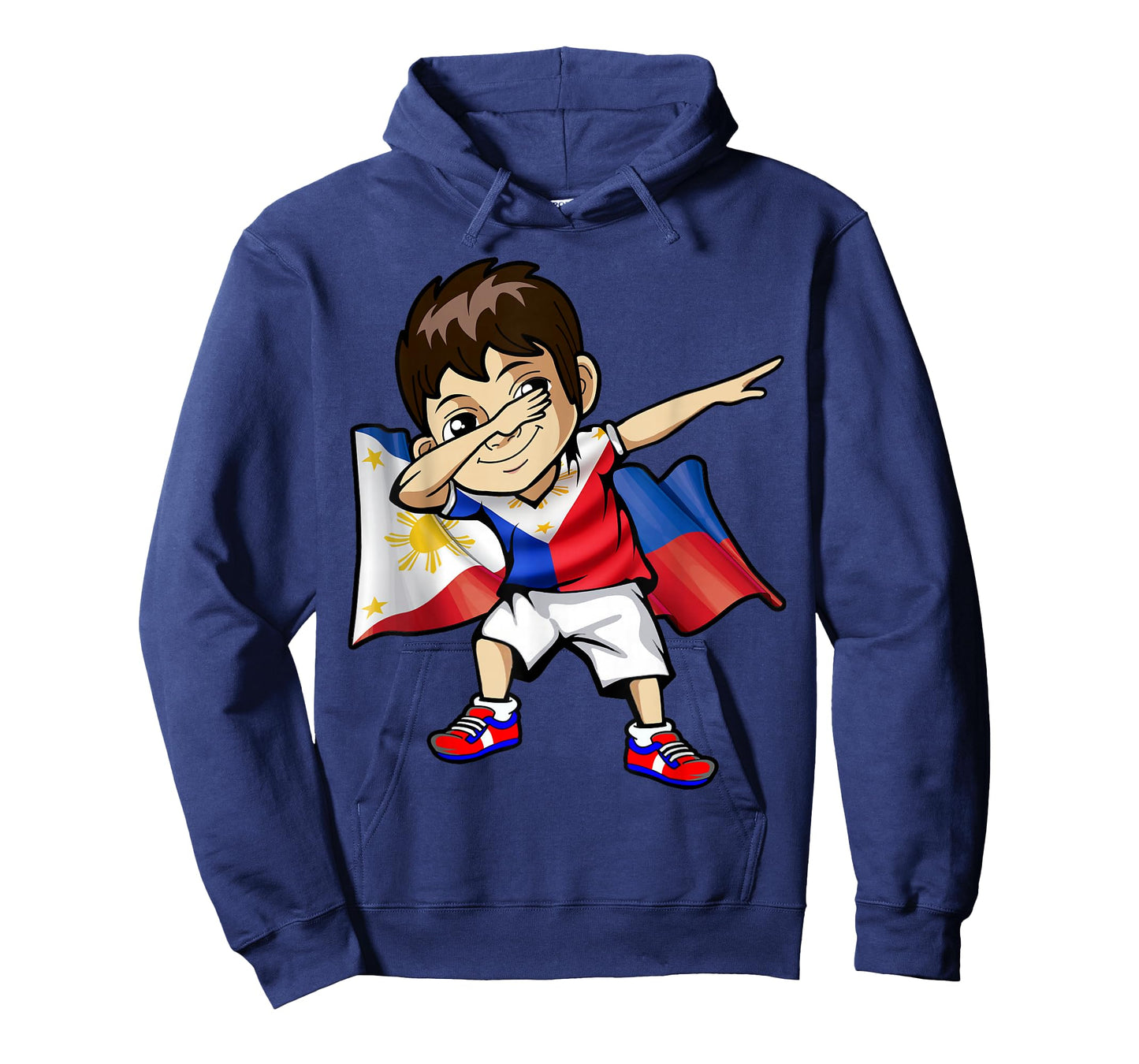 Dabbing Boy Philippine Flag Filipino Meme Jersey Dab T Shirt T-Shirt
