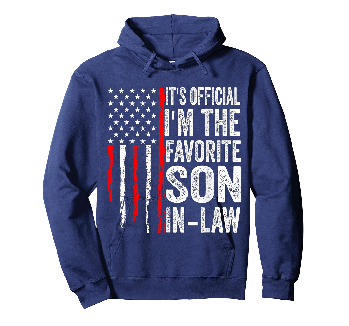 It's Official I'm The Favorite Son-In-Law Funny Vintage T-Shirt