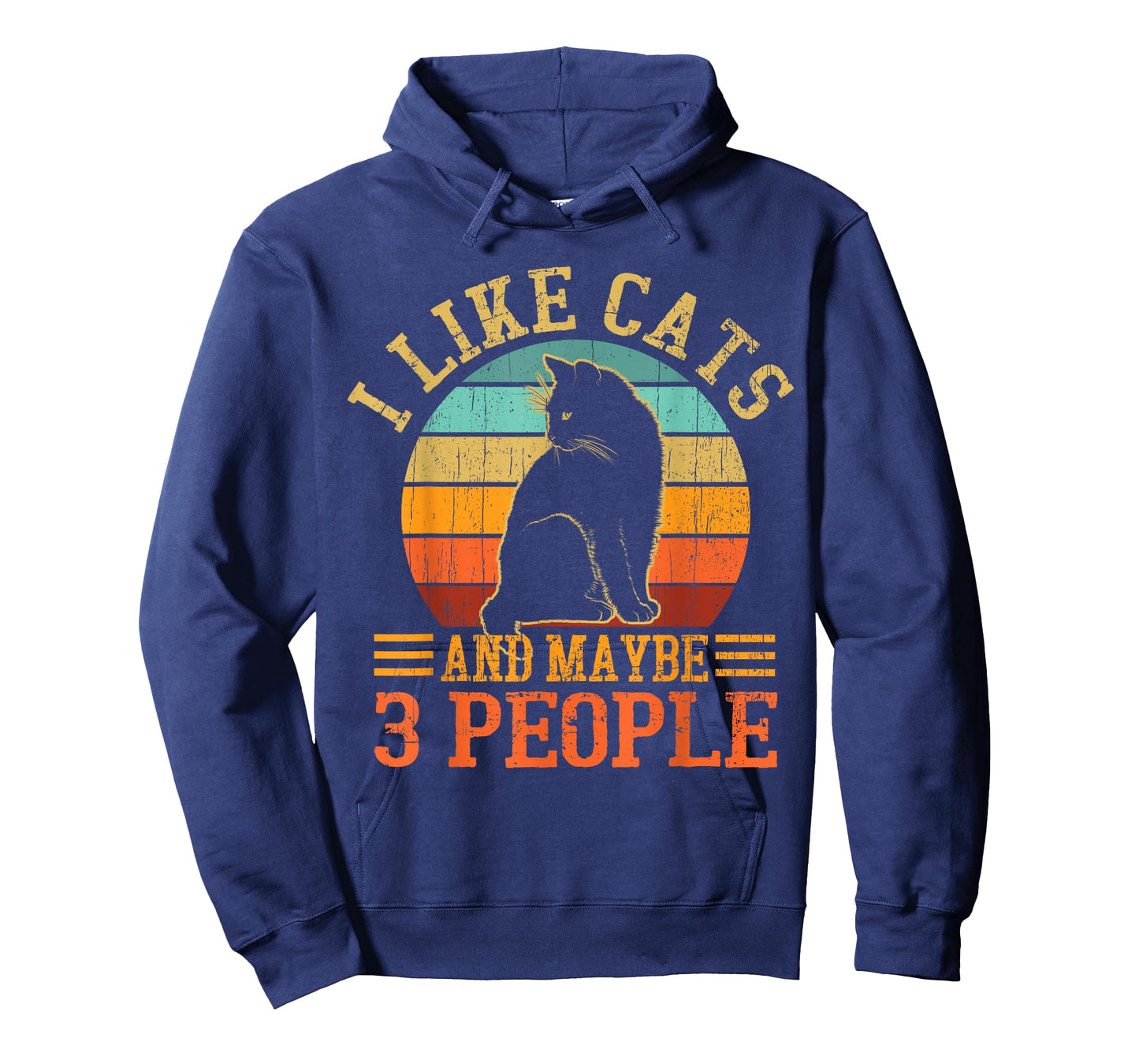 I Like Cats And Maybe 3 People Cat Lover, Cat Dad, Cat Mom T-Shirt