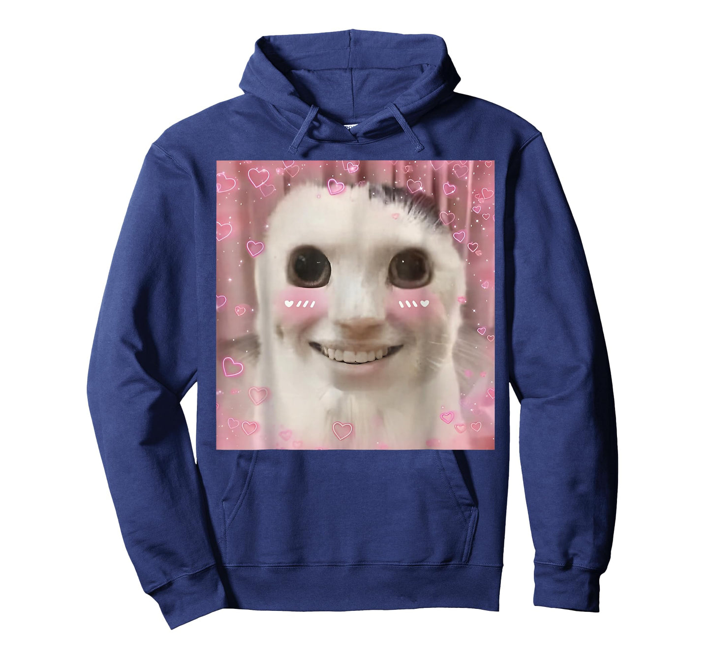 Goofy Ahh Cat Meme Dank Cursed Weirdcore Funny Dank Meme T-Shirt