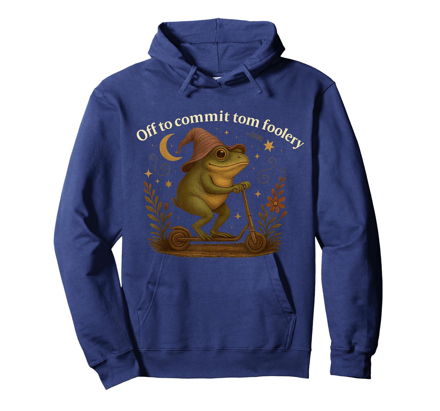 Off To Commit Tom Foolery Frog Sarcasm Funny Men Women T-Shirt