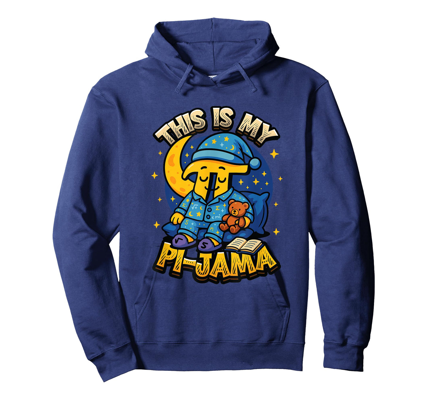 Pi Pajama Math Sleeping Shirt School This is My Pi-Jama T-Shirt