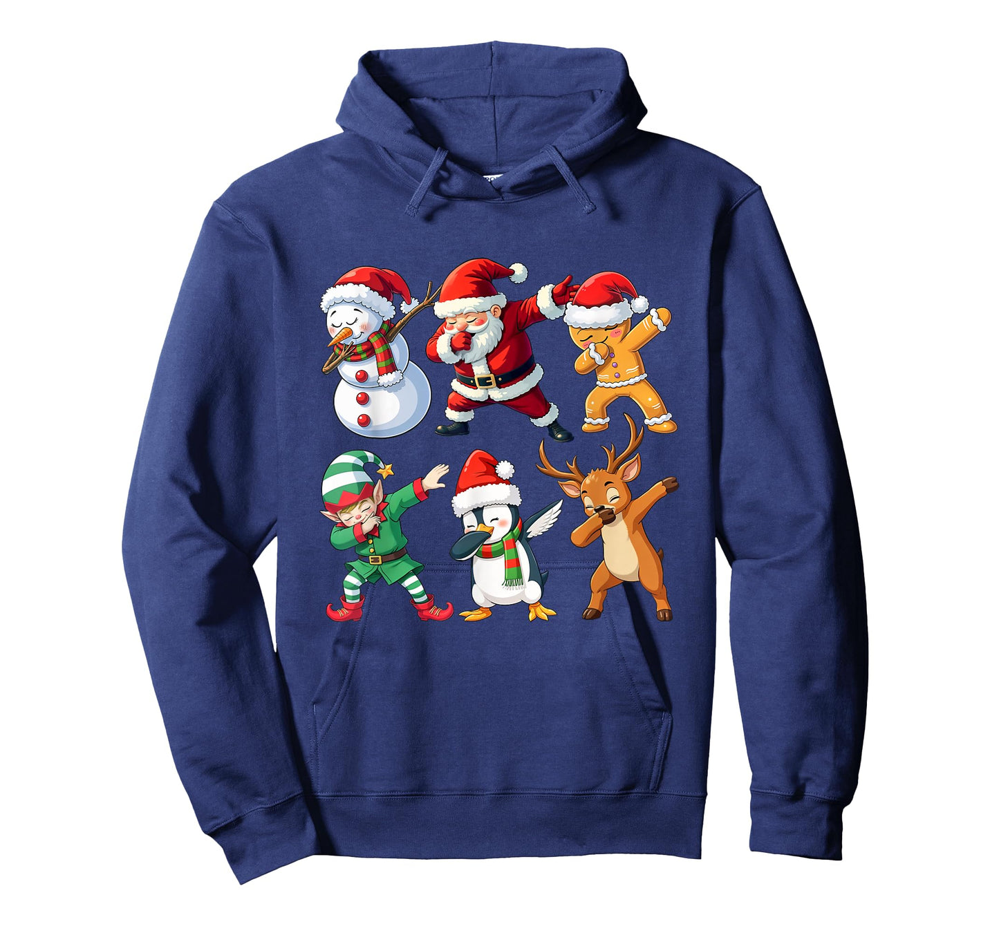 Dabbing Xmas Characters - Xmas Christmas Squad T-Shirt
