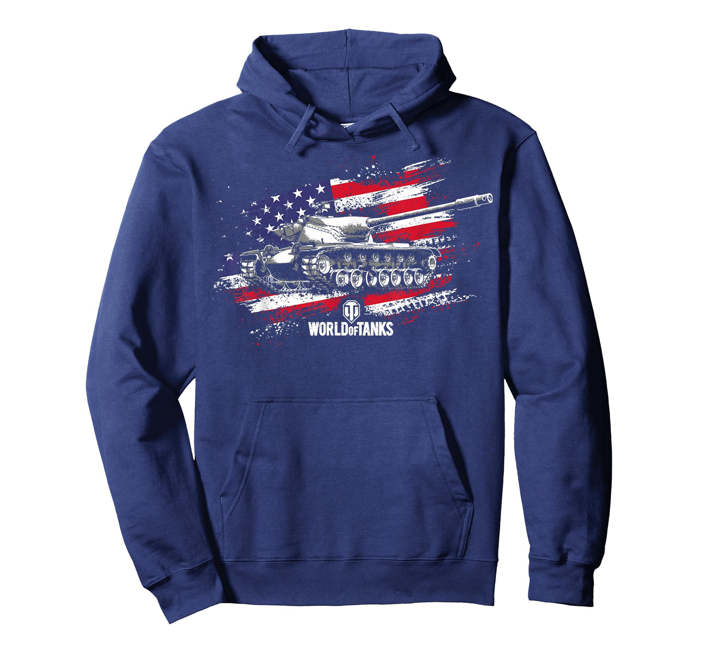 World of Tanks Red, White, and Blue...and a T57 Heavy Tank! T-Shirt