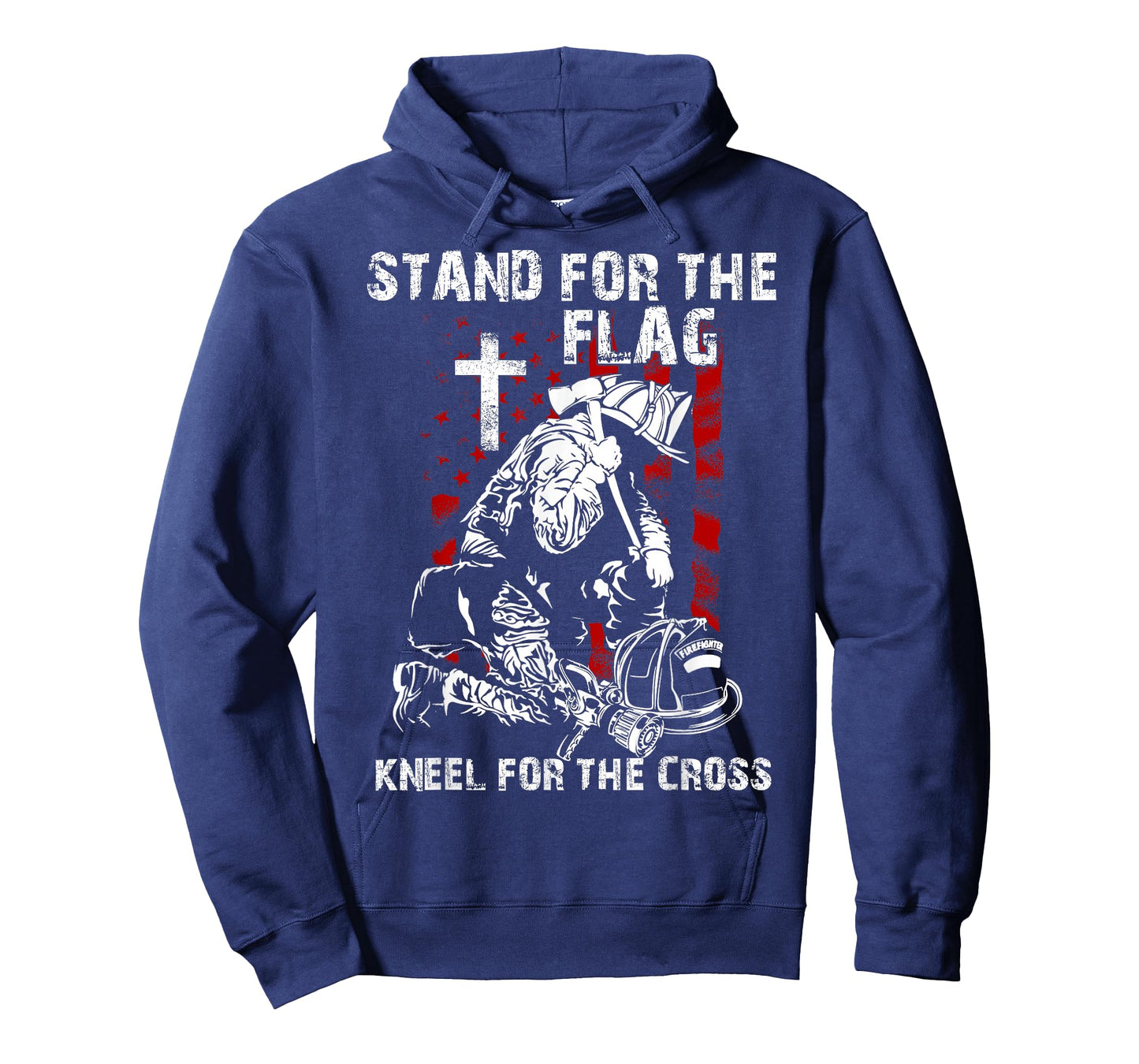 I Stand for the Flag and Kneel for the Cross Shirt USA Flag T-Shirt