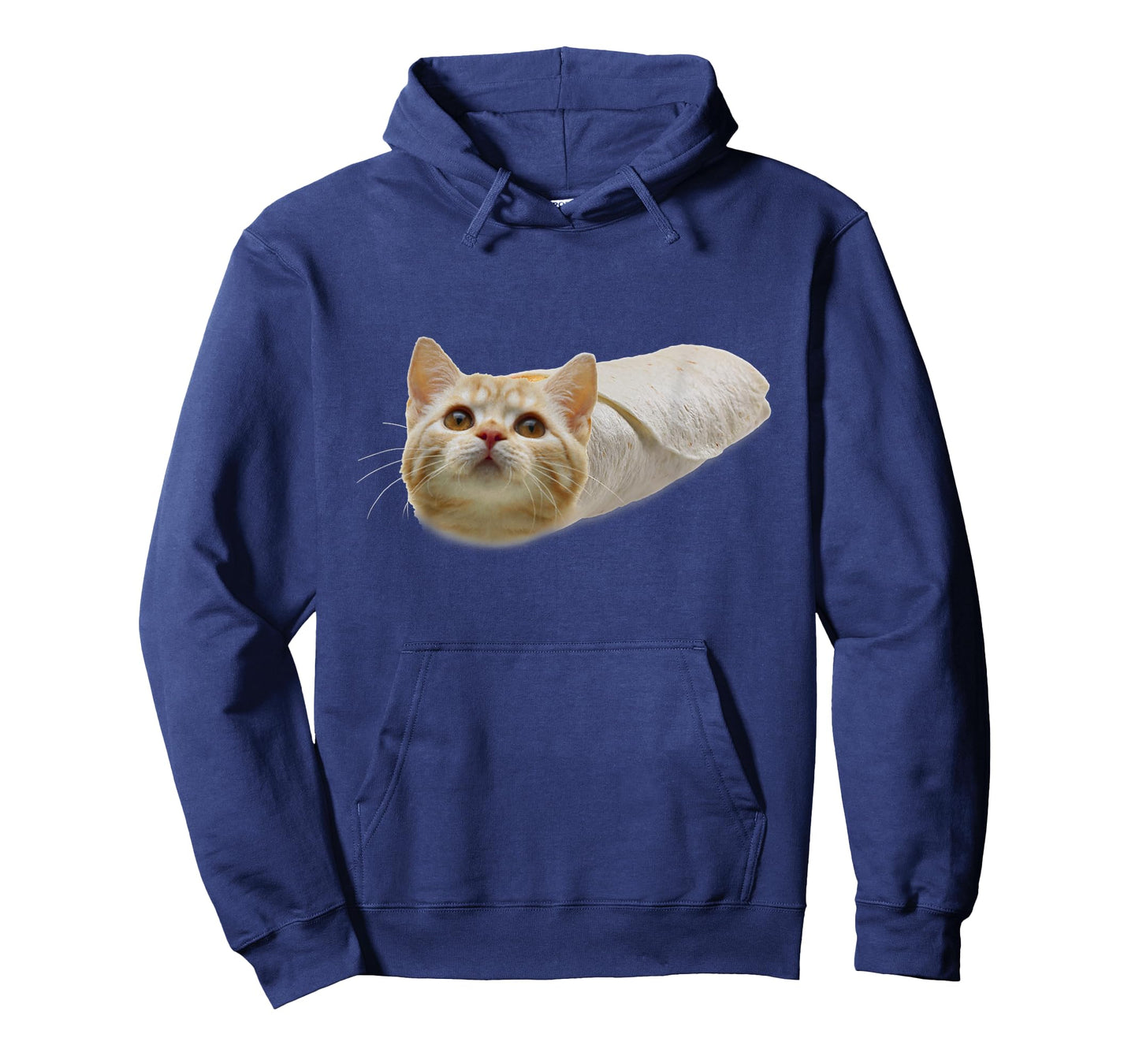 Purrito Kitty Cat in a Burrito Graphic Funny T-Shirt T-Shirt