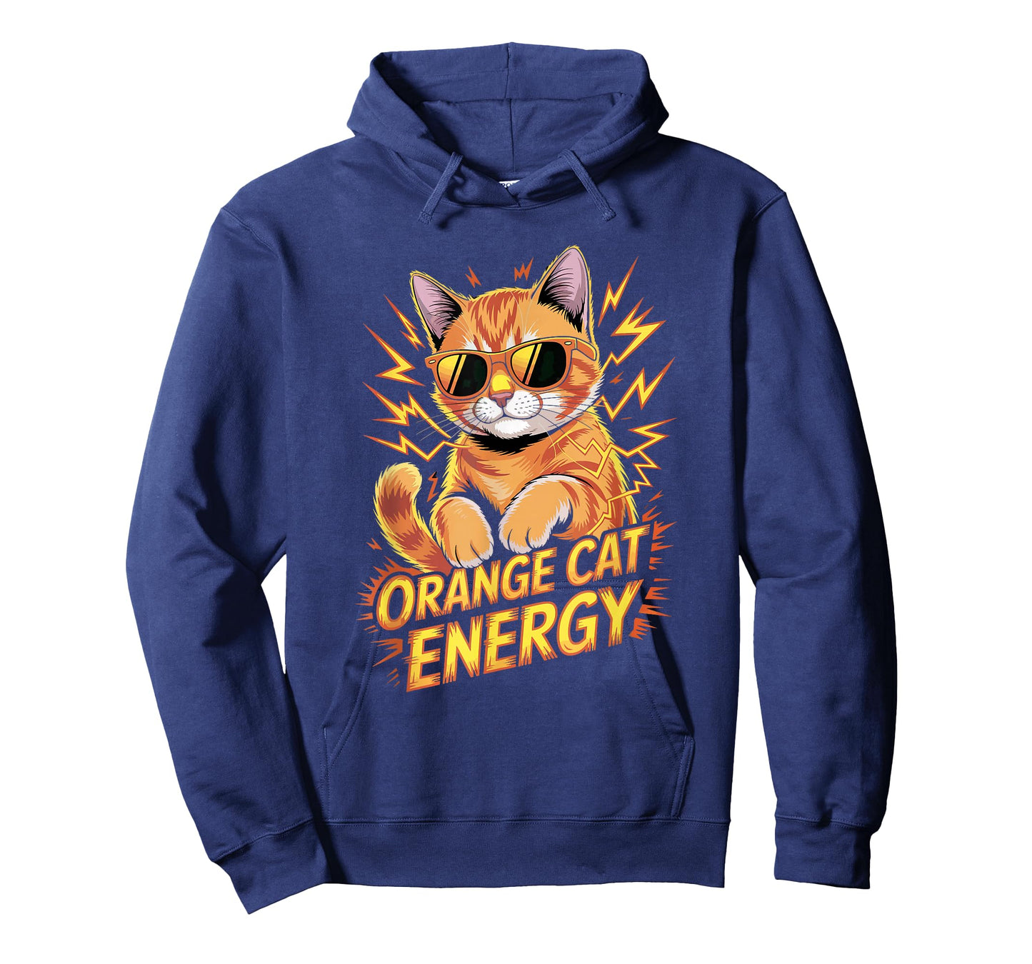 Cat Lovers Orange Cat Energy T-Shirt