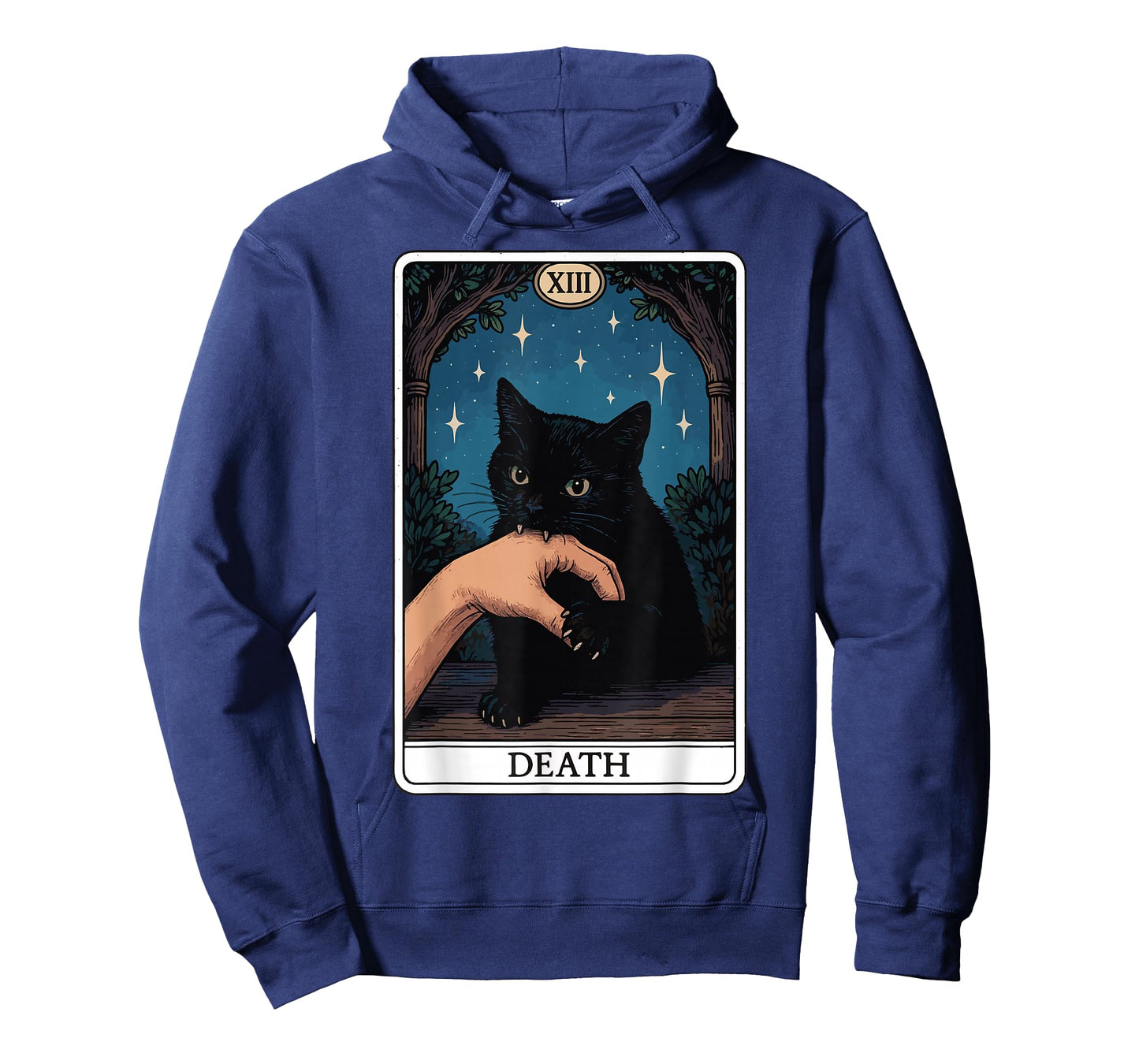 Cat Death Tarot Card T-Shirt