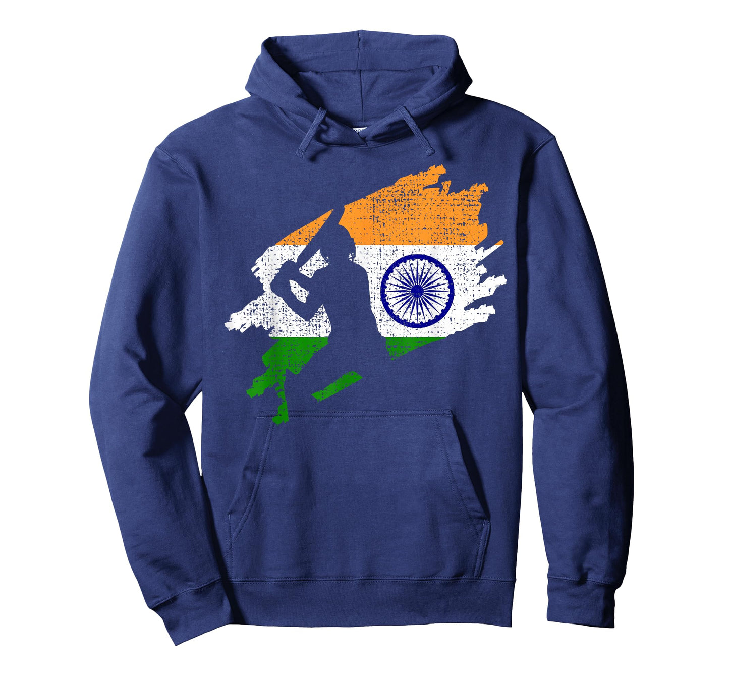 Cricket India Flag Jersey Vintage Gift T-Shirt