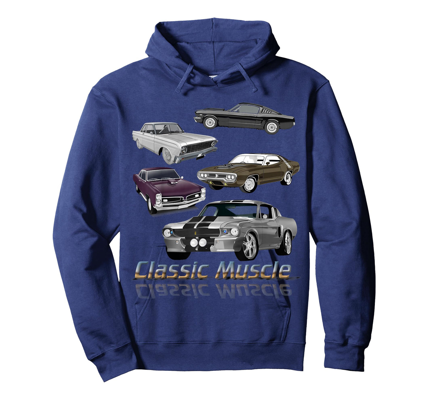 Classic American Muscle Cars Vintage Gift T-Shirt T-Shirt