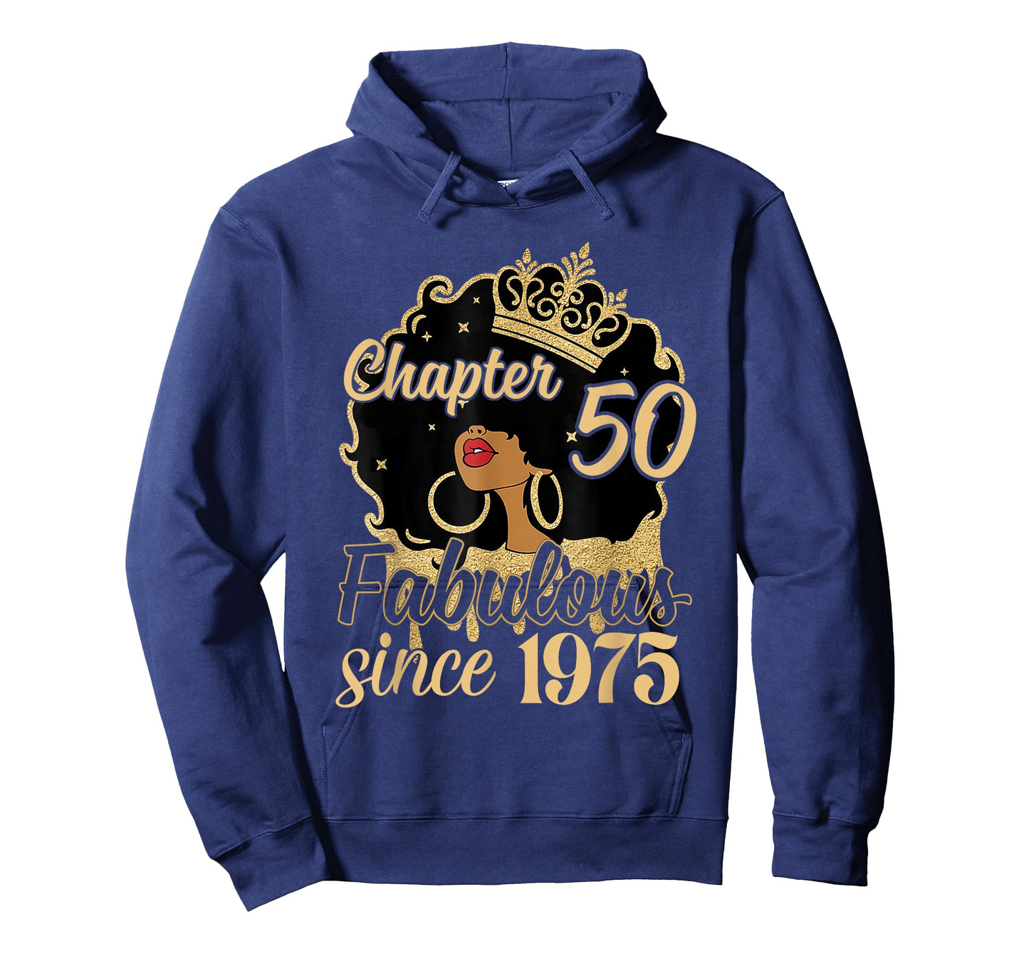 Chapter 50 Fabulous Since 1975 50th Birthday for Girls Women T-Shirt
