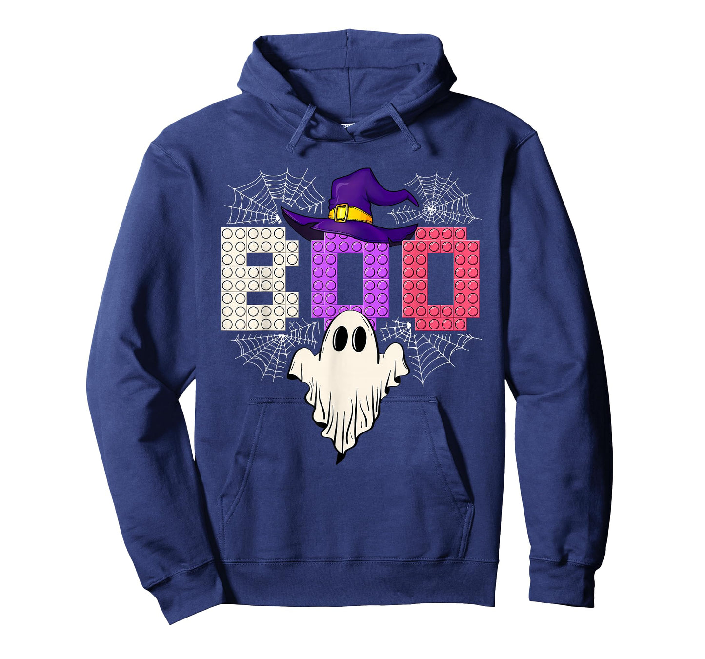 Halloween Boo Ghost Master Builder Blocks Building Boy Kids T-Shirt