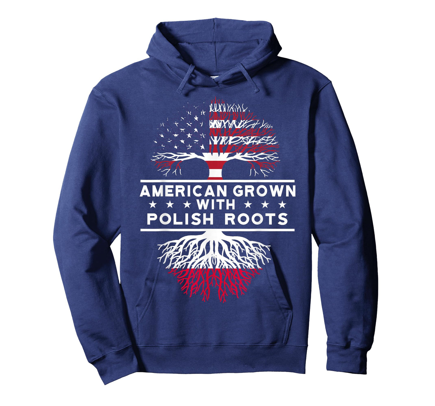 American Grown with Polish Roots - Poland T-Shirt