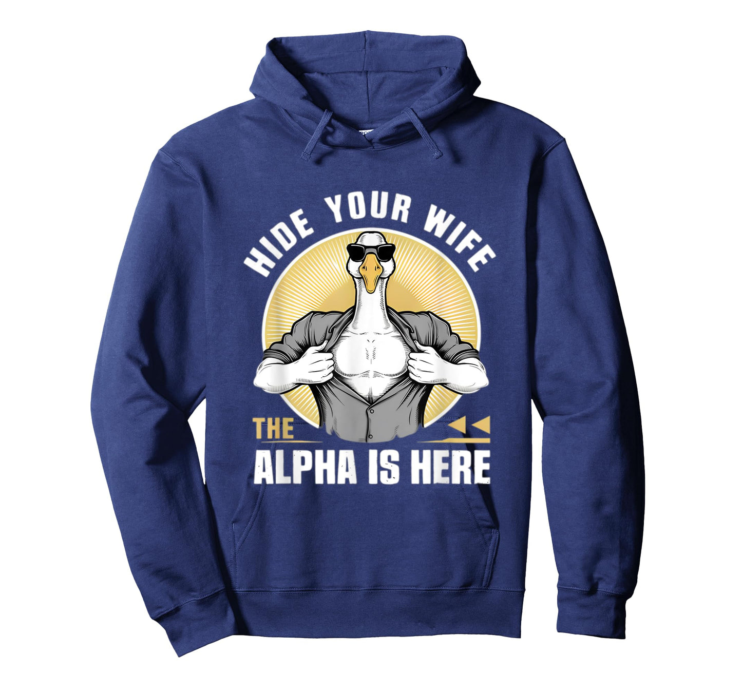 Silly Meme Serious Goose Funny Meme Alpha Men Women Kid T-Shirt