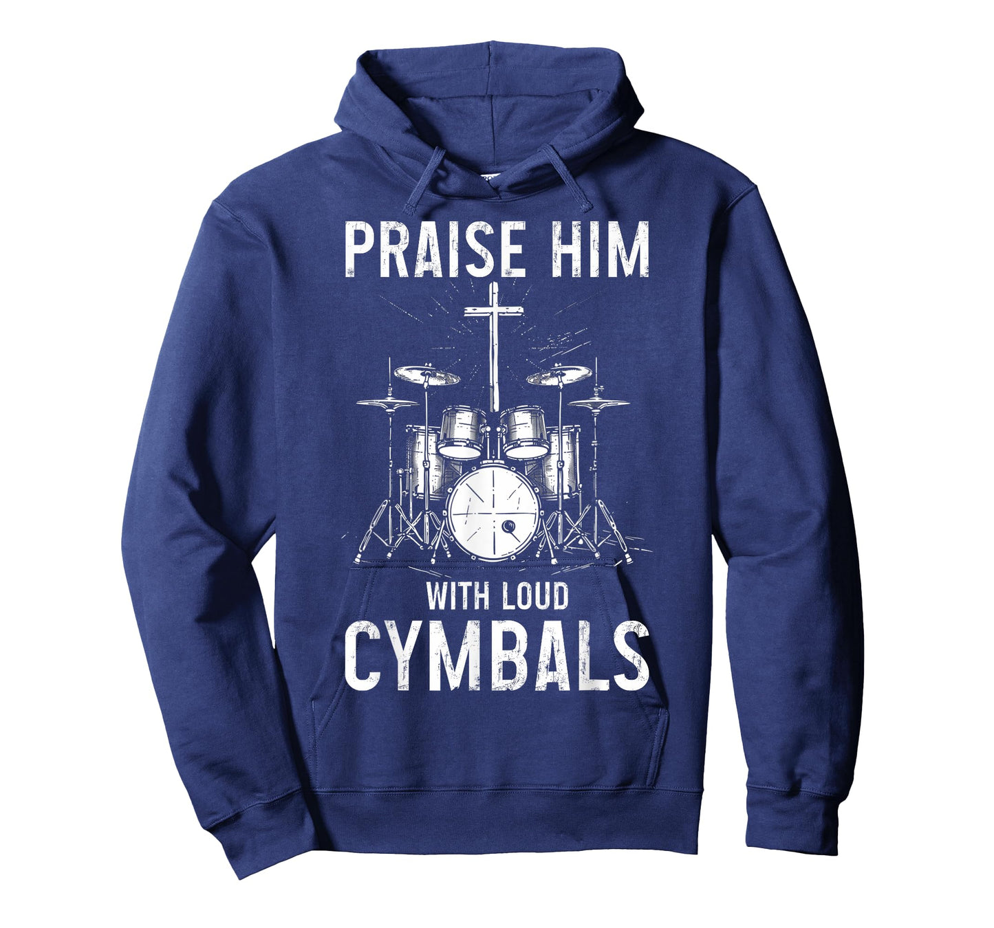 Christian Drummer Praise Him With Loud Cymbals T-Shirt