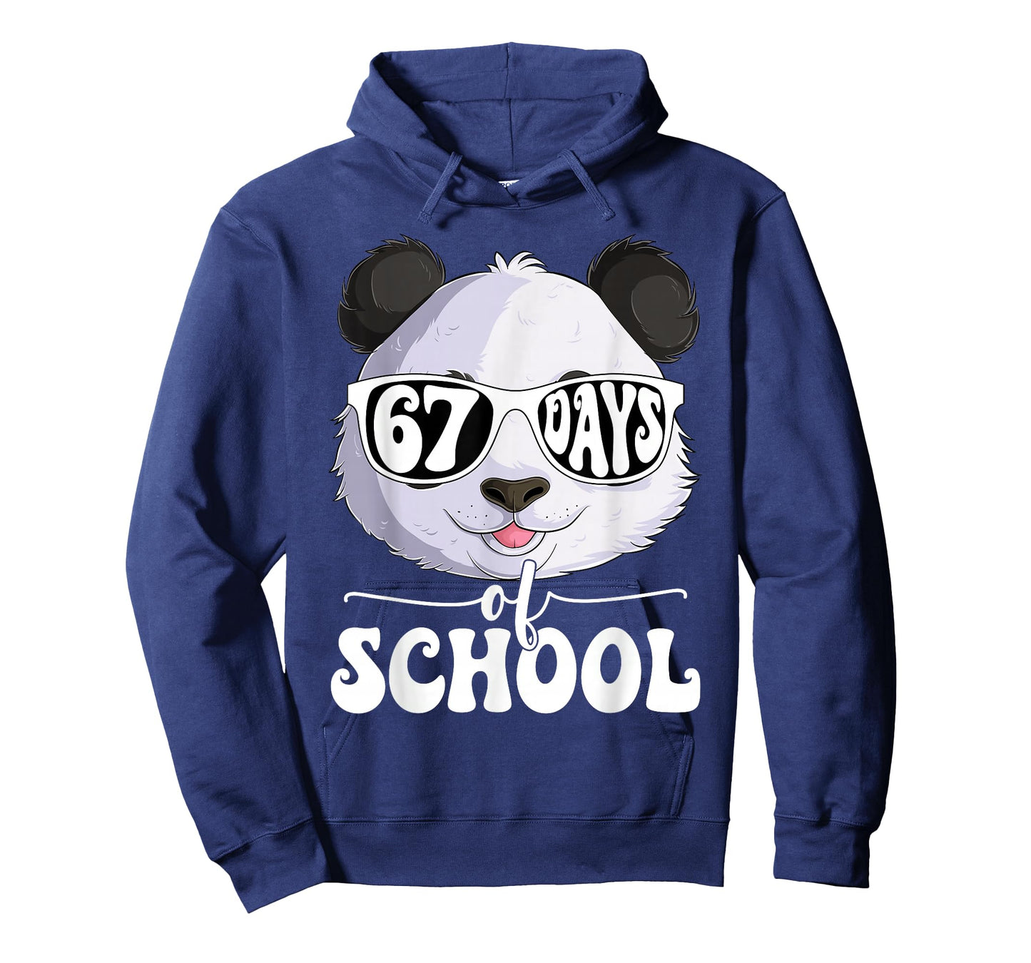 Cute 67 Days of School Panda 67th Day of School Boys Kids T-Shirt