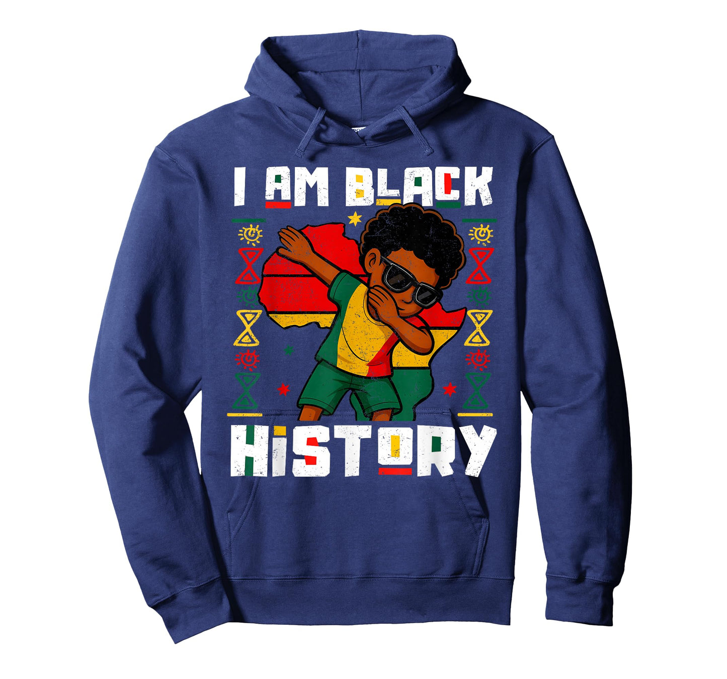Dabbing Boy I Am Black History Month African American Kids T-Shirt