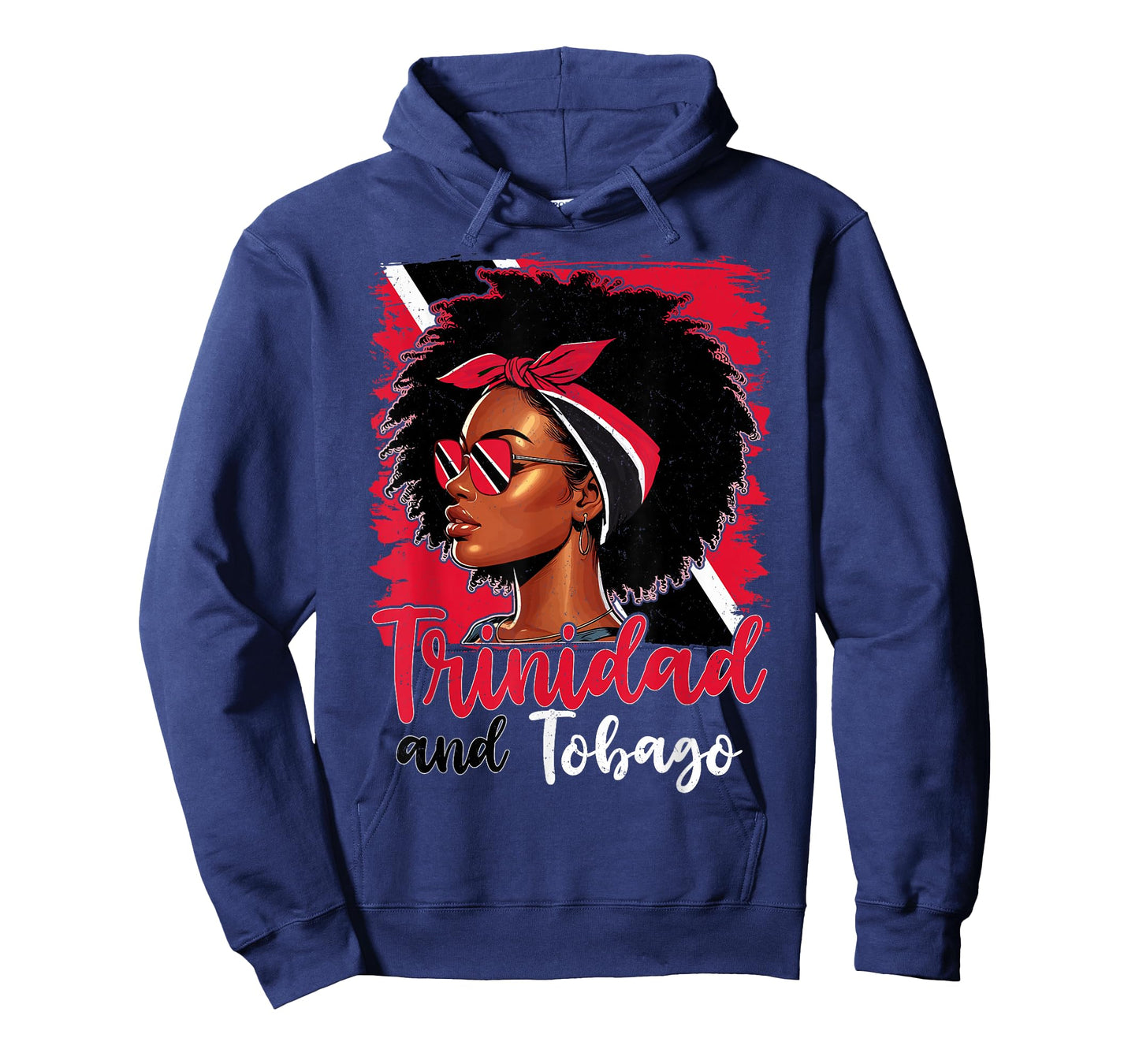 Tobagonian Girl Trinidad Flag Proud Trini Women T-Shirt