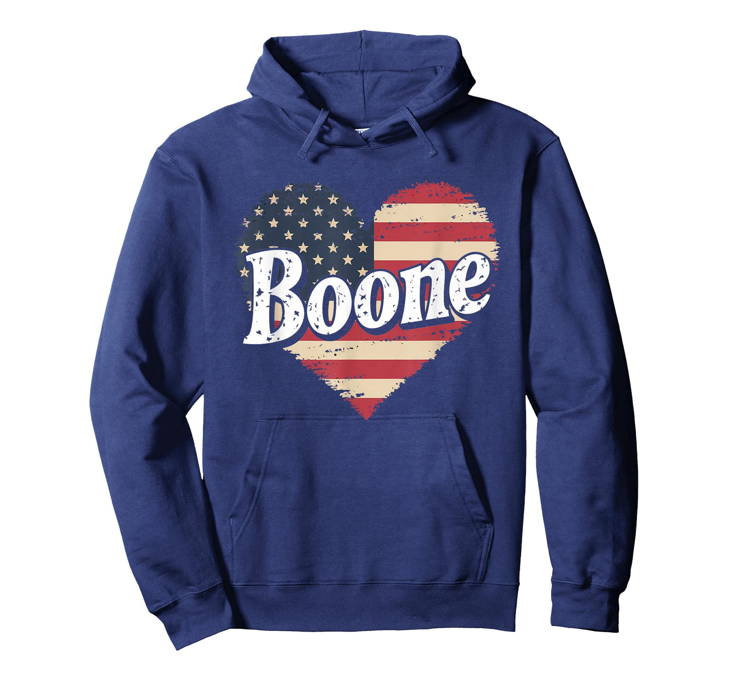 Boone Tshirt Name American Flag 80's Vintage NC Retro T-Shirt