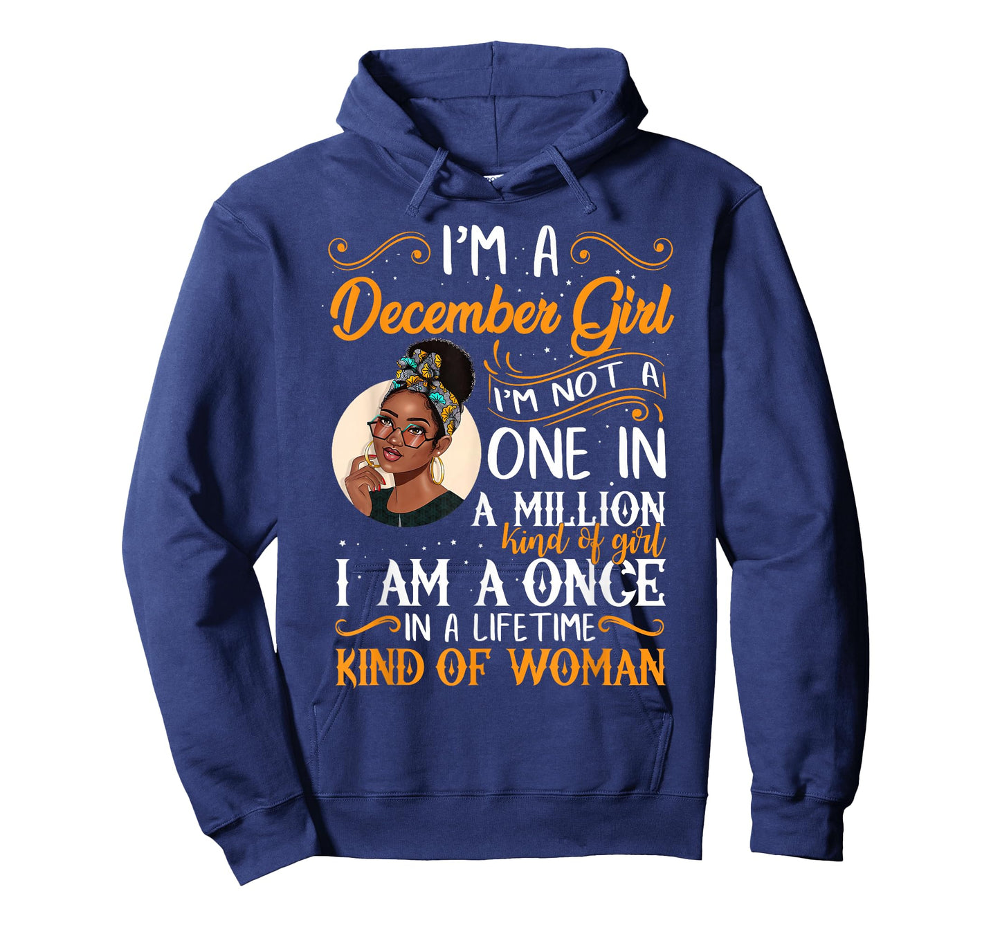 I'm A December Girl Black Women Sagittarius Birthday T-Shirt