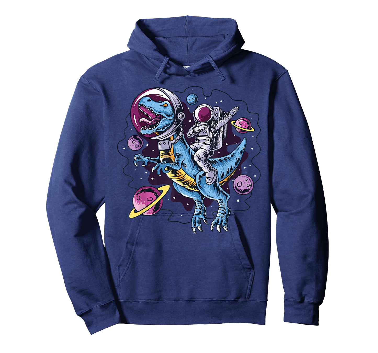 Dabbing Astronaut T-Rex Dinosaur Space All Moon Astronaut T-Shirt
