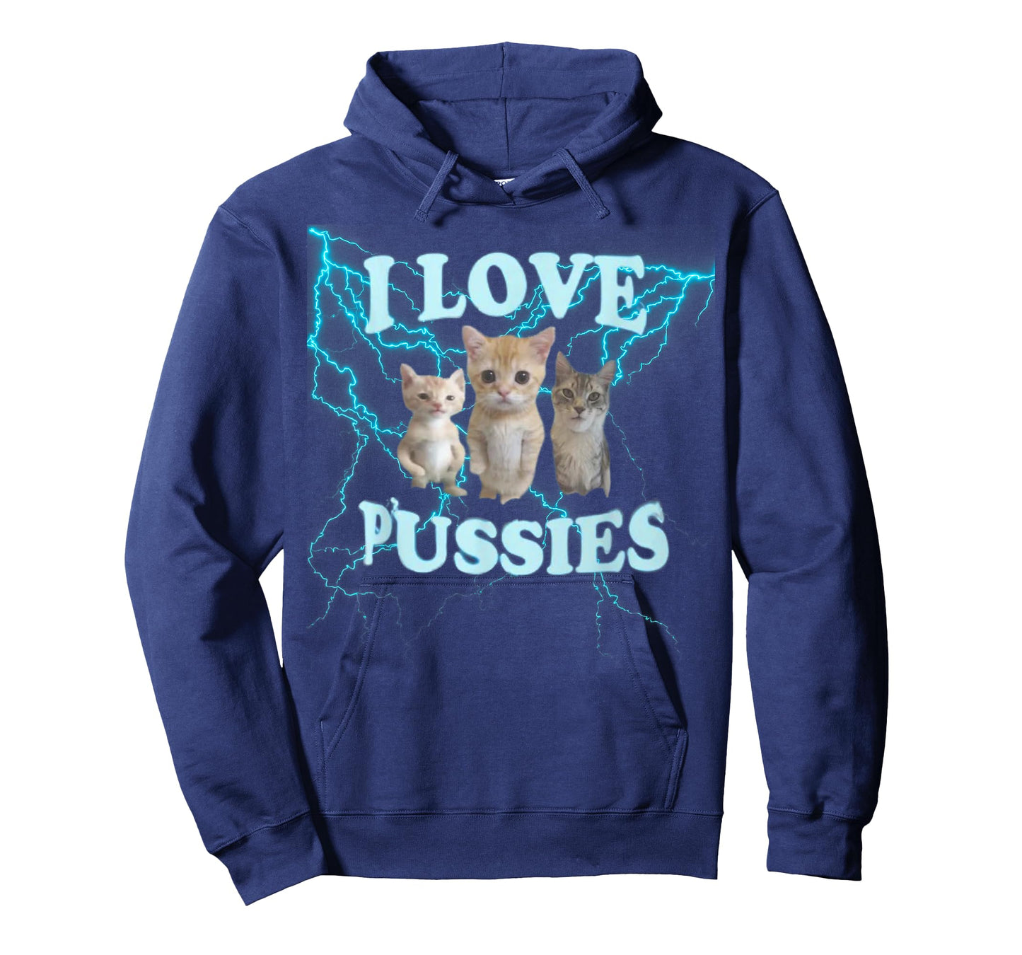 I Love Pussy Cats, Funny Adult Inappropriate Pussy T-Shirt