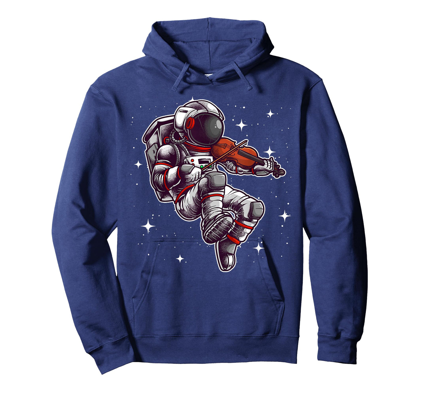 Cool Violin Player Astronaut For Men Women Viola Music Lover T-Shirt