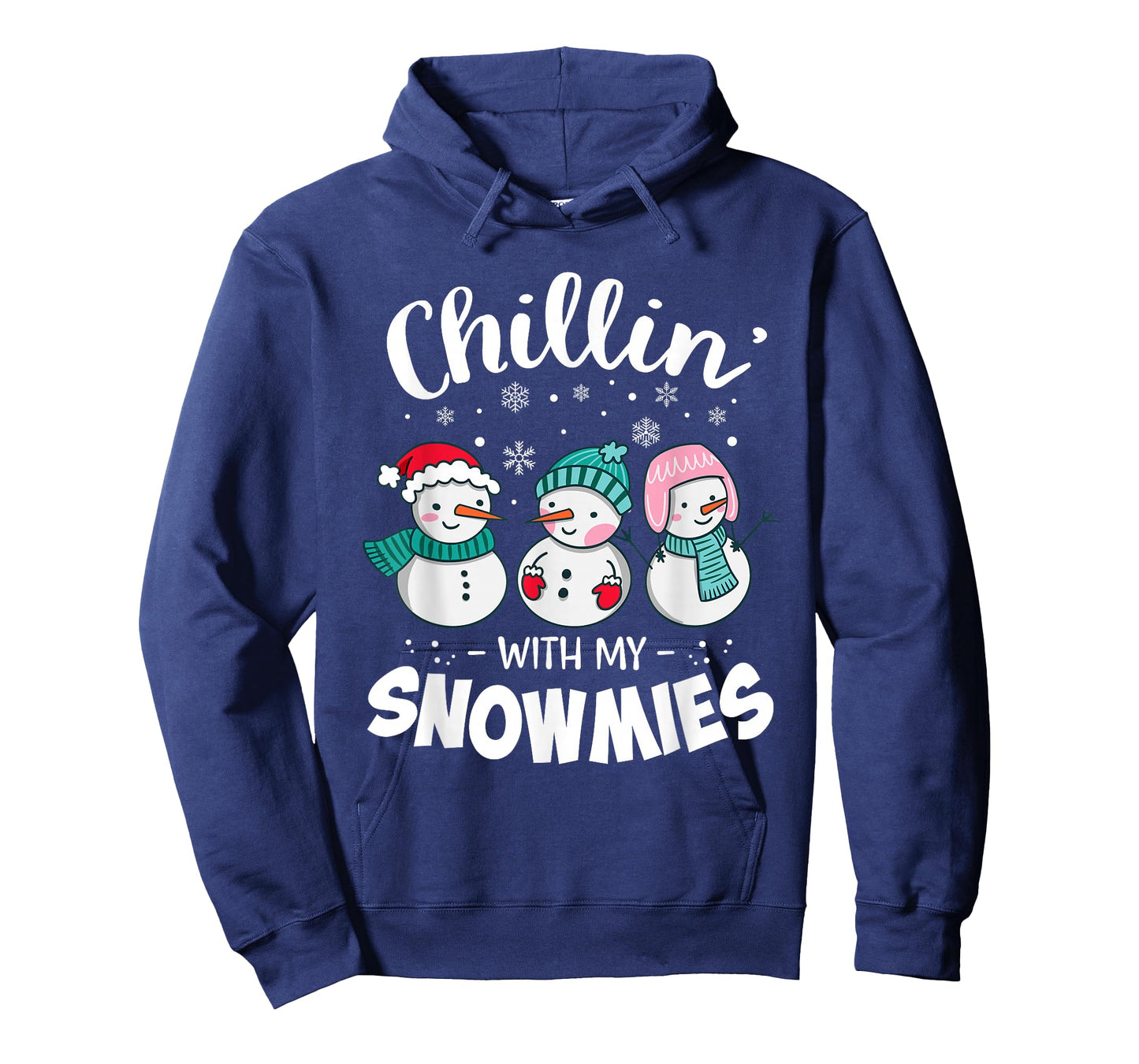 Chillin with My Snowmie Women Christmas Snowman Teacher Snow T-Shirt