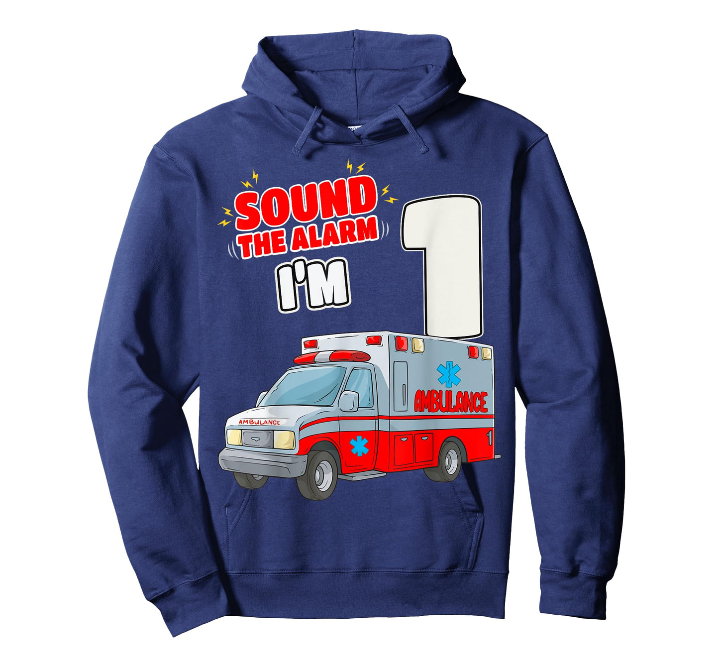 1st Birthday Medical Ambulance EMT 1 Year Old EMS Paramedic T-Shirt