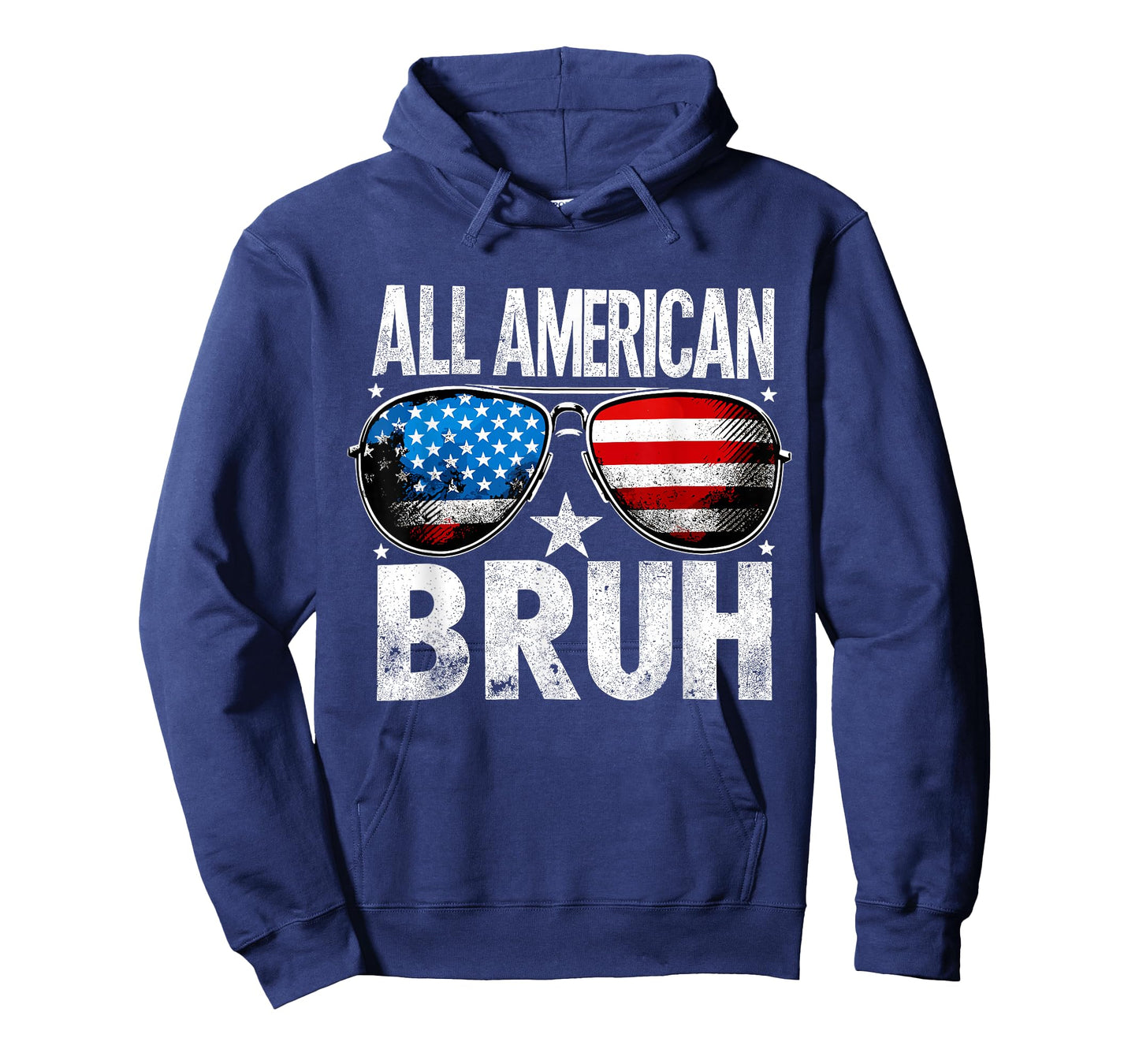 All American Bruh 4th of July Boys Patriotic Kids T-Shirt