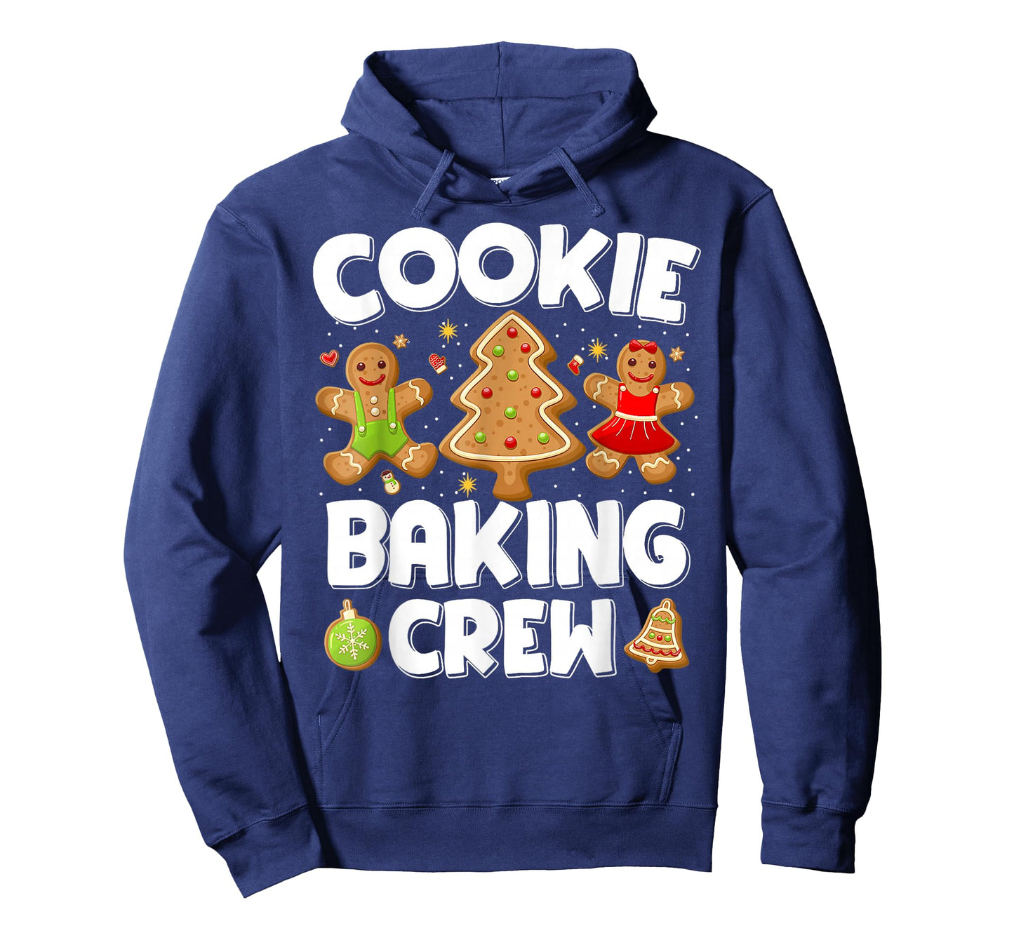 Cookie Baking Crew Christmas Gingerbread Team Squad Family T-Shirt