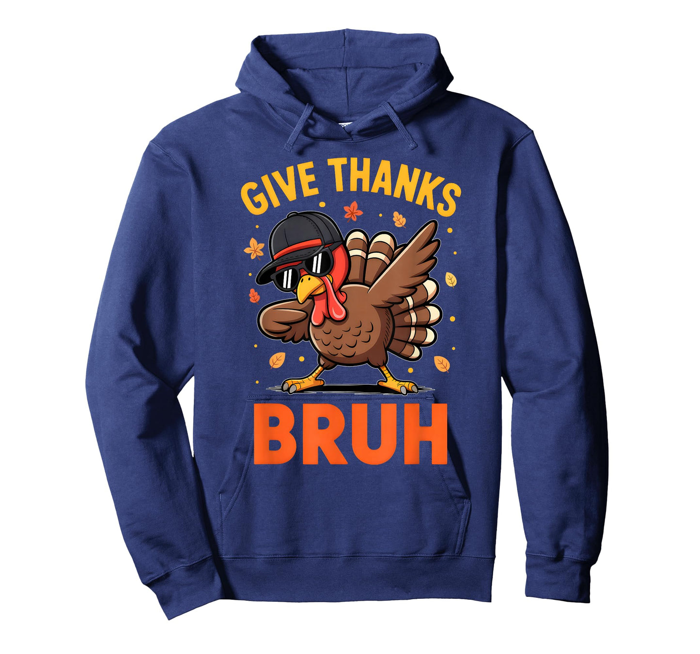 Bruh Thanksgiving Turkey Pilgrim Costume for Boys Teens Kids T-Shirt