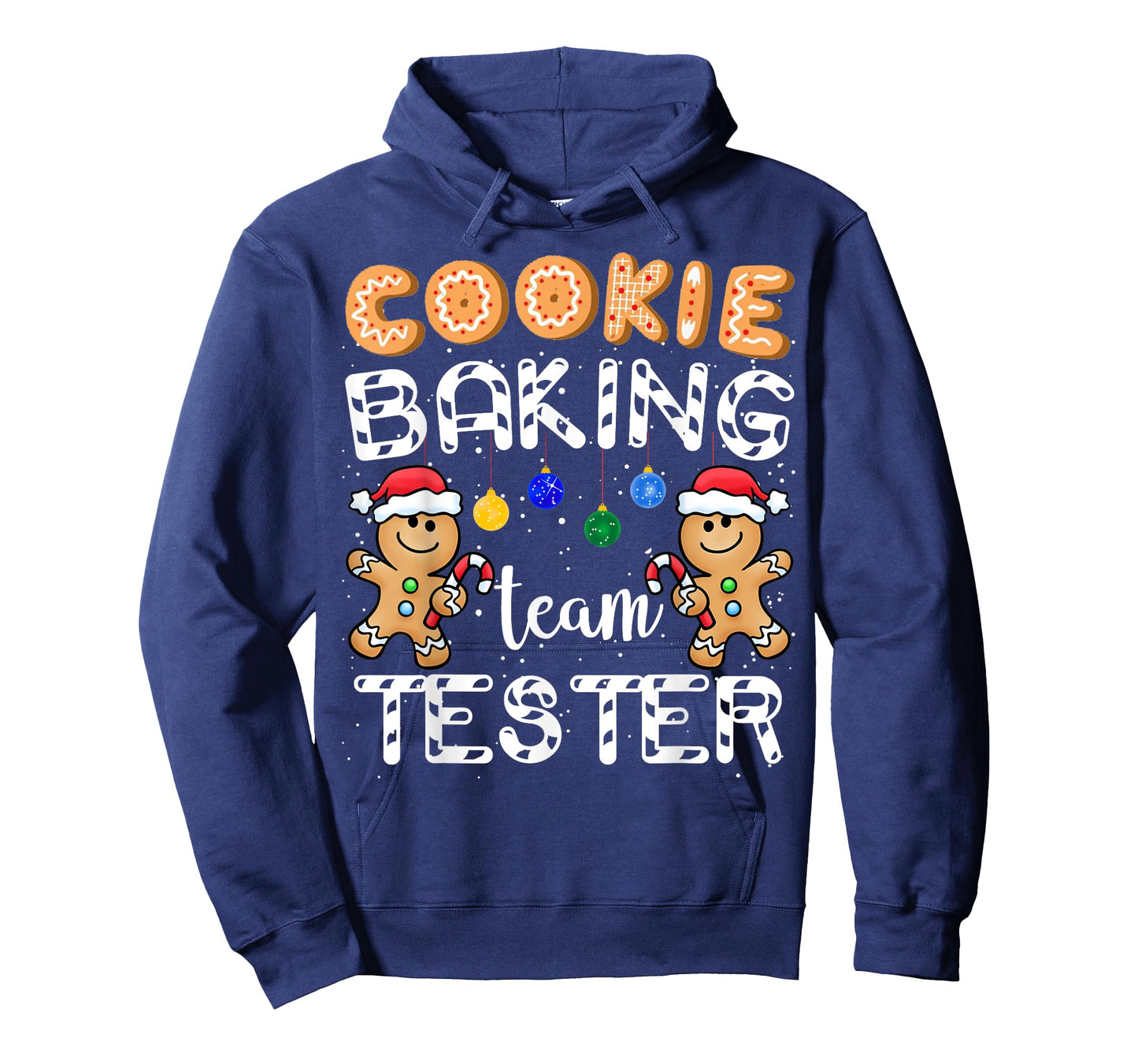 Cookie Baking Team Tester Gingerbread Funny Christmas Gift T-Shirt