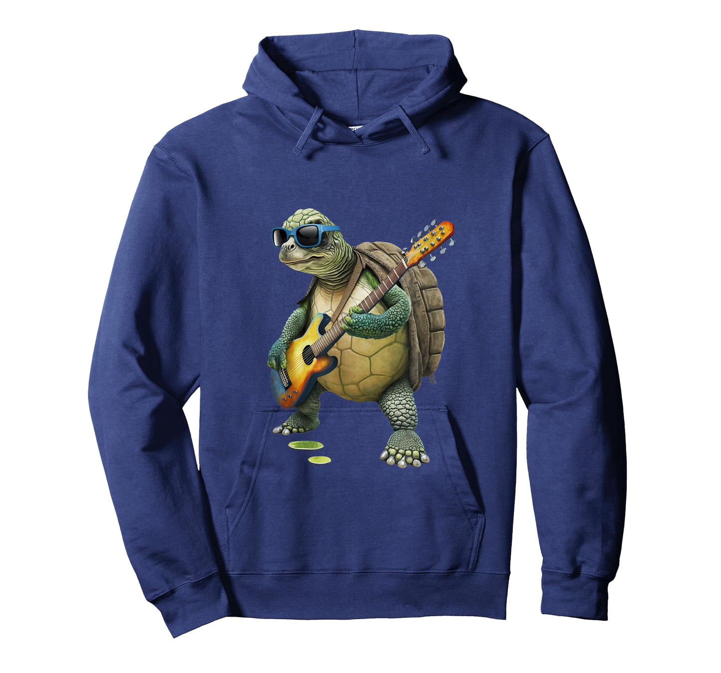 Turtle Playing Electric Guitar - Animal Turtle Lover Guitar T-Shirt