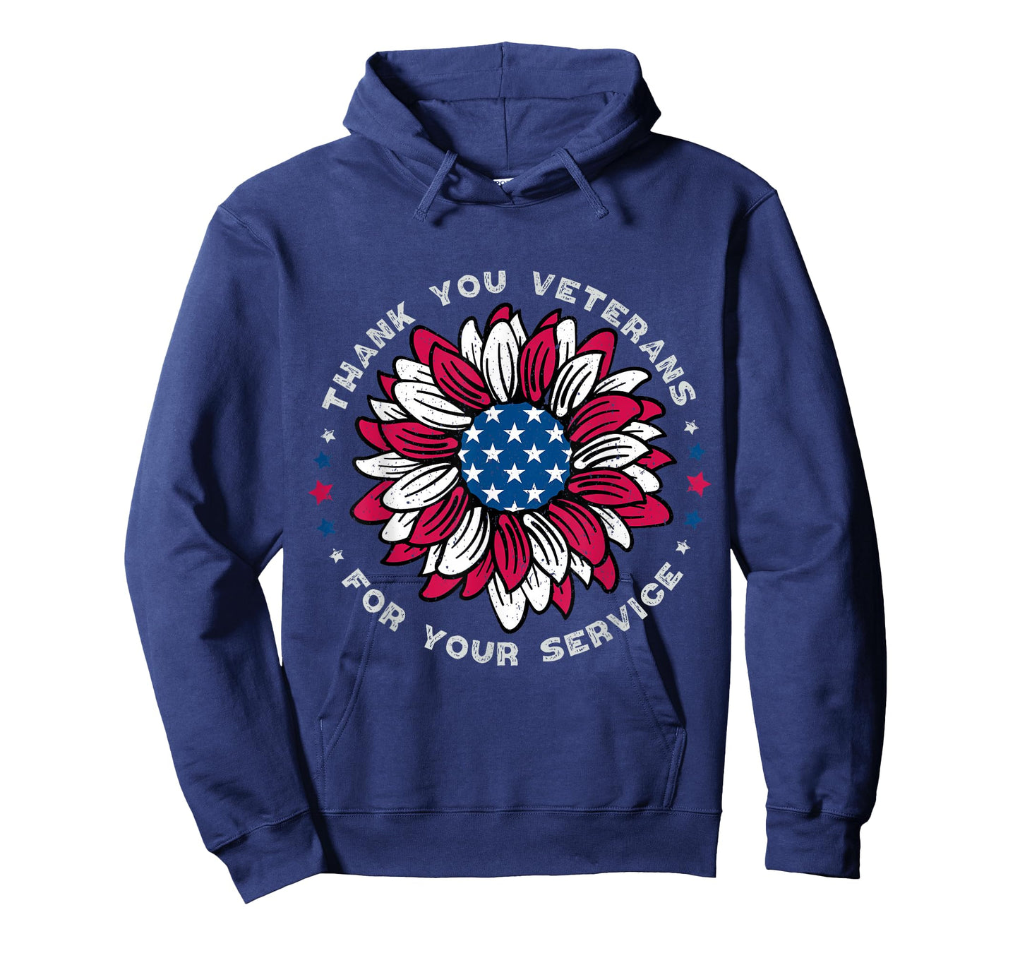 Thank You Veterans Sunflower, Military Veterans Day Tribute T-Shirt