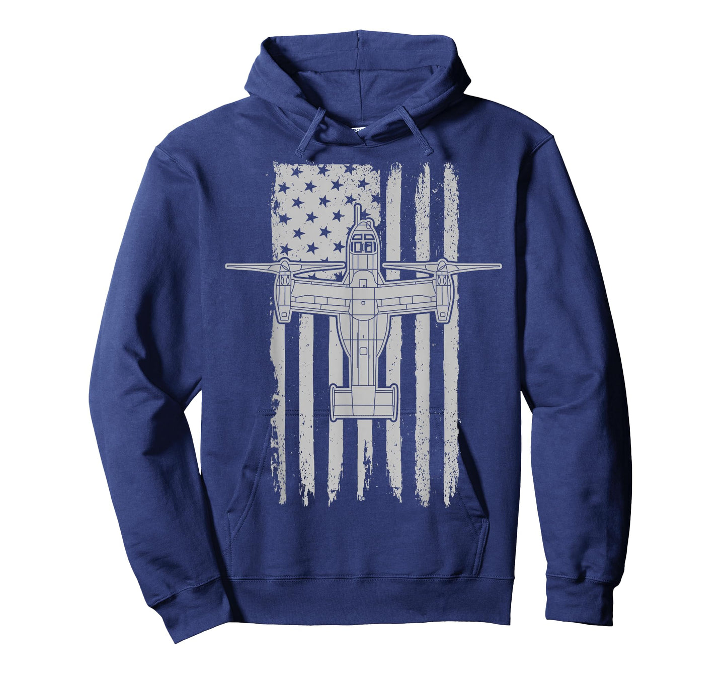 V-22 Osprey Military Helicopter American Flag V22 T-Shirt for Women Kids Men