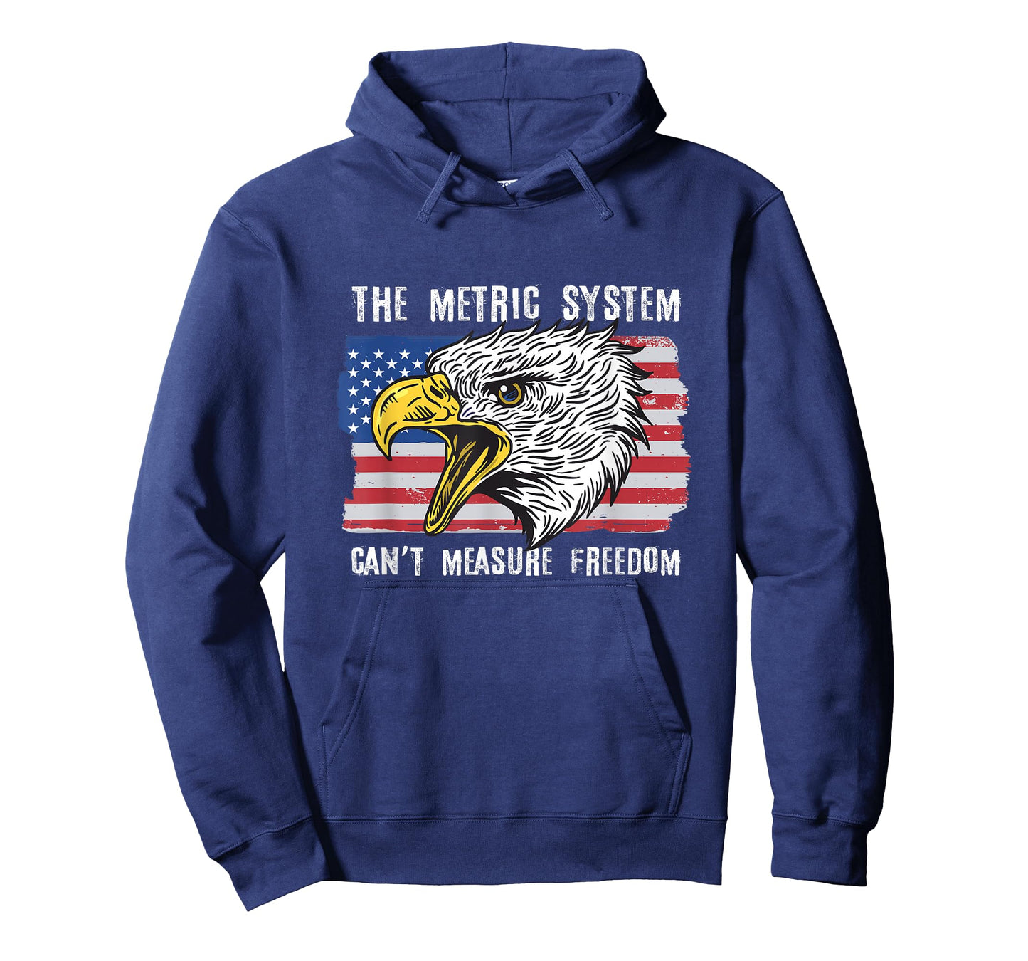 The Metric System Can't Measure Freedom 4th of July T-Shirt