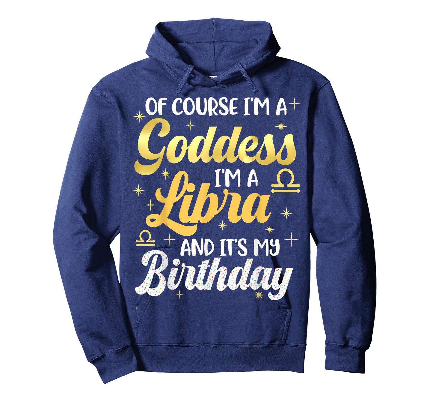 Im A Libra Women Goddess Queen Its My Birthday Libra Vibes T-Shirt