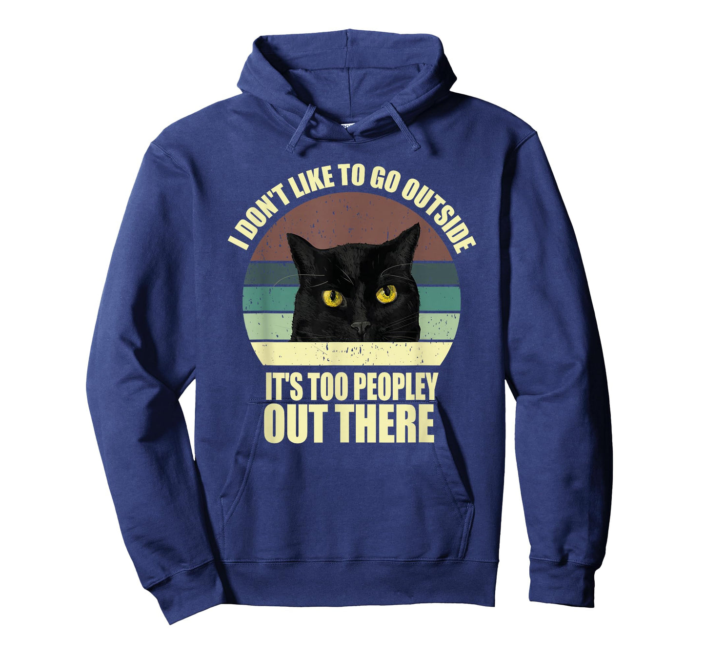 Anti-Social But Cat-Friendly – Funny Introvert Design T-Shirt