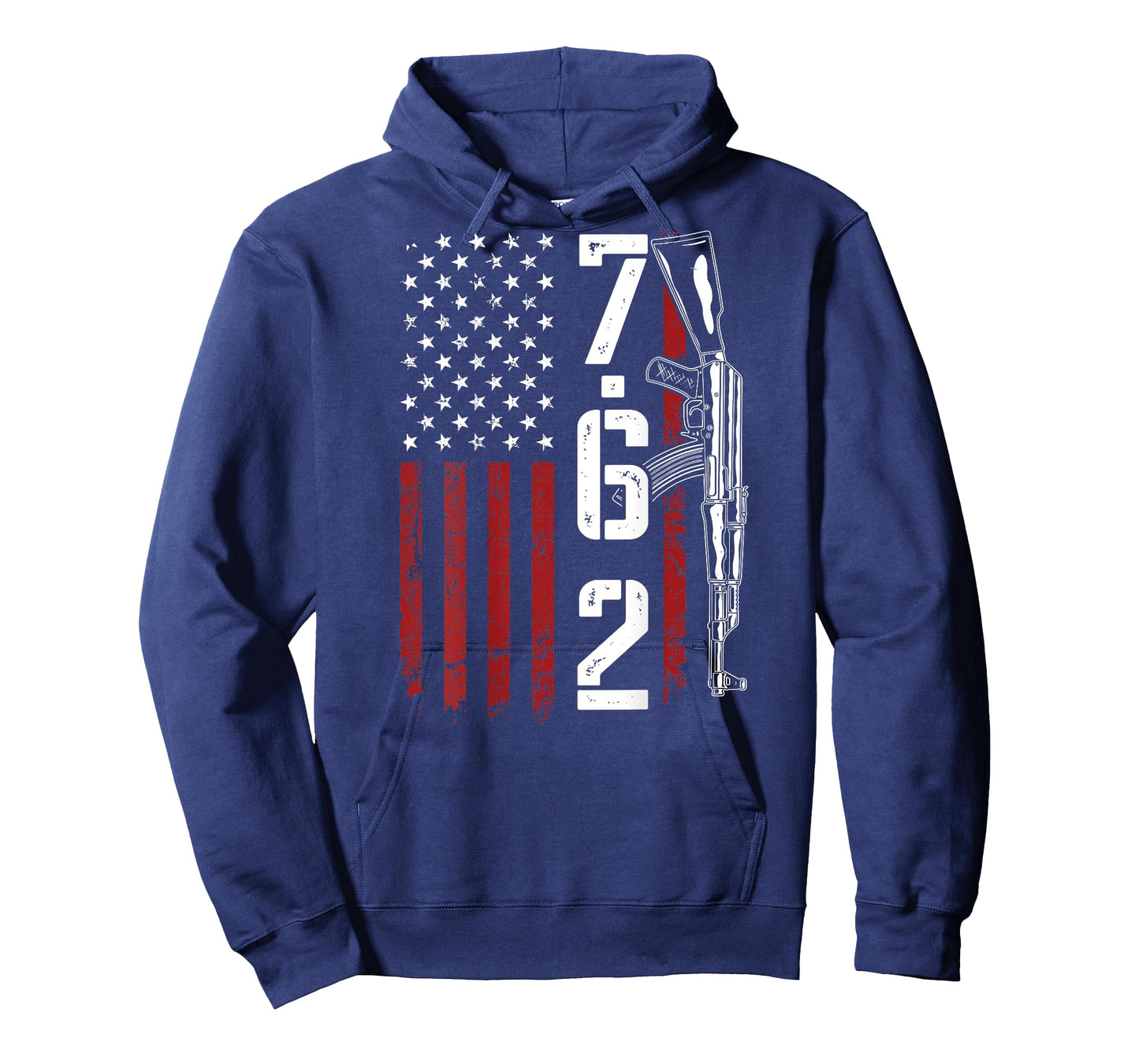 7.62 Ammo AK47 Rifle Owner 762 - Funny Pro Gun - ON BACK T-Shirt