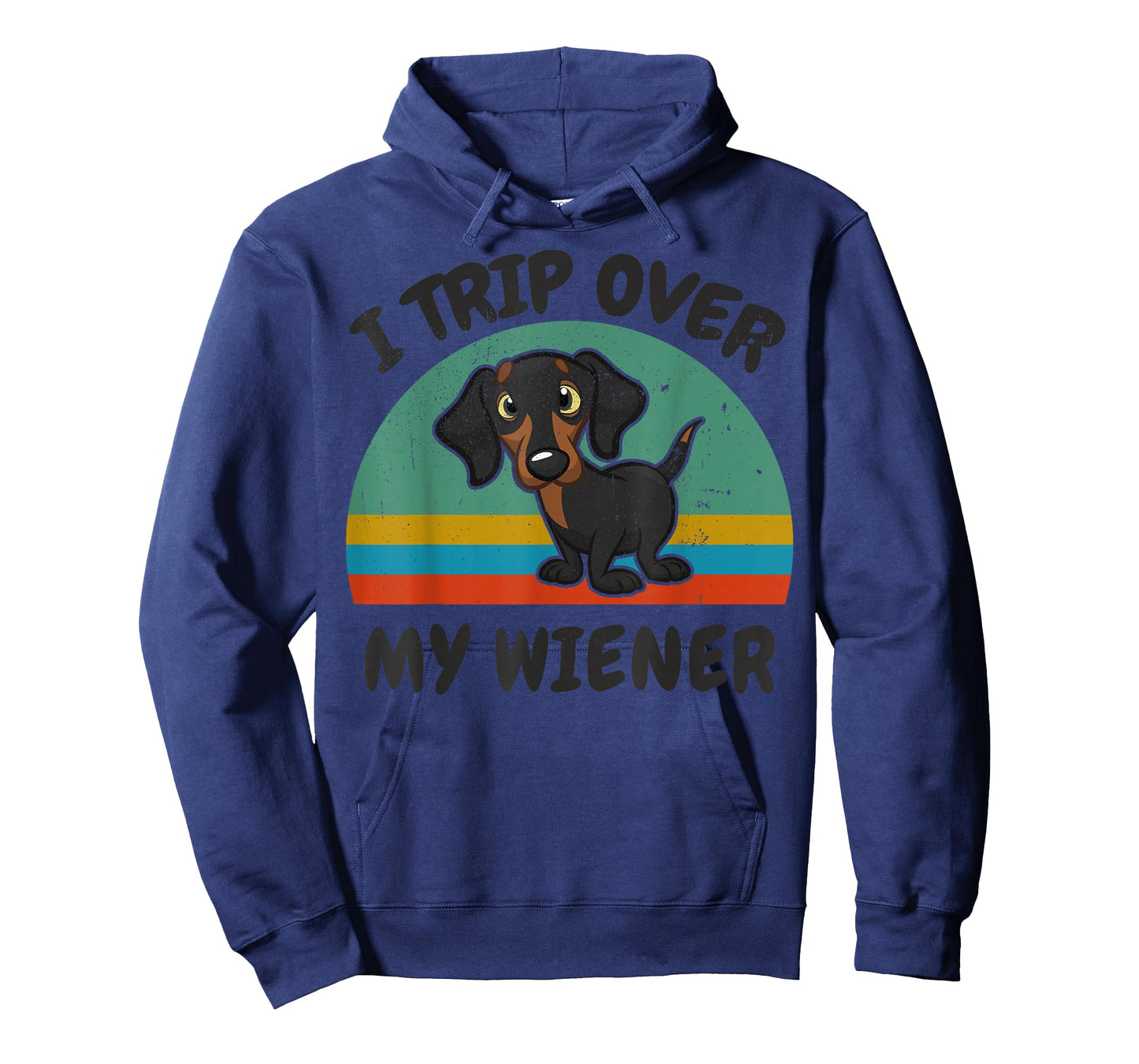 Dachshund I Trip Over Weiner-Dog Funny Men Women Lover Gift T-Shirt