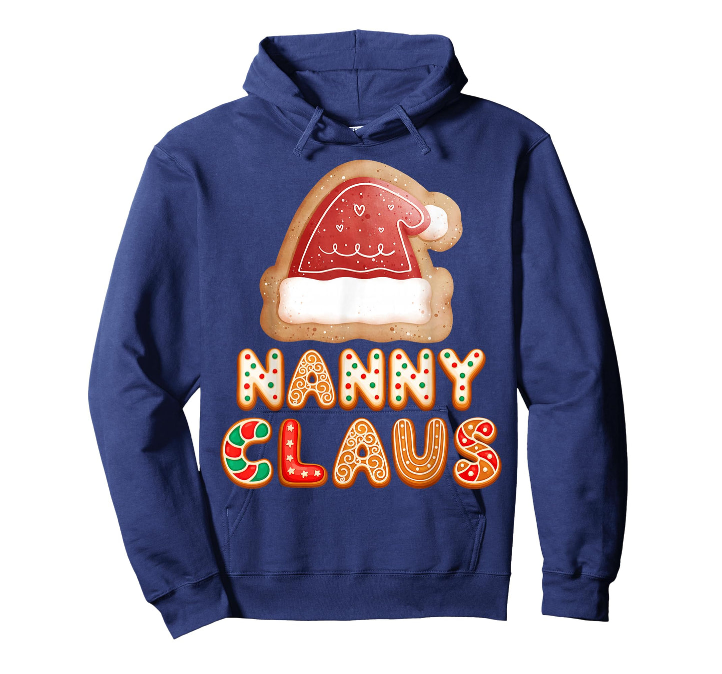 Christmas Cookies Baking Nanny Claus Family Matching Pajama T-Shirt
