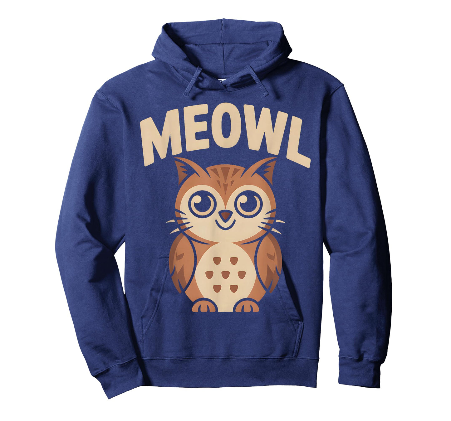 Meowl Cat Owl Hybrid Funny Meme Brain Rot Gen Alpha Trending T-Shirt