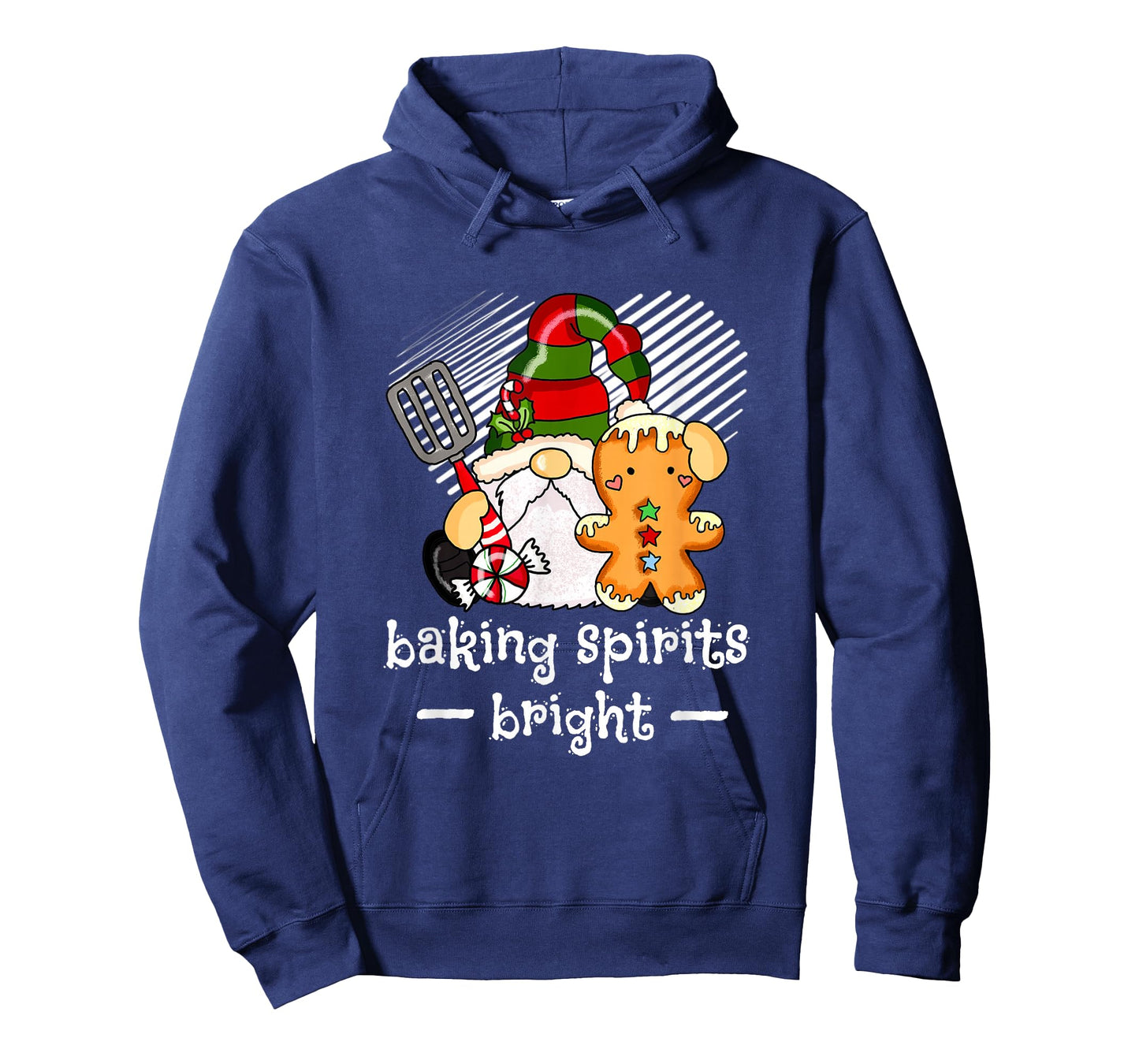 Christmas Gnome Baking Spirits Bright T-Shirt