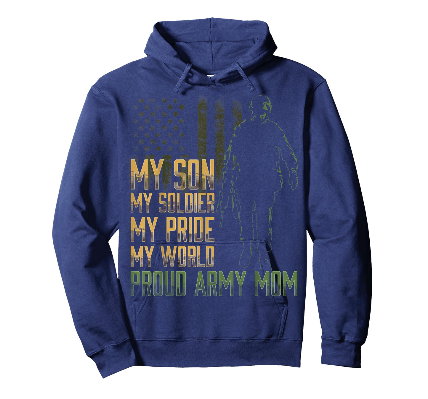 My Son My Soldier Proud Army Mom Military Mother T-Shirt