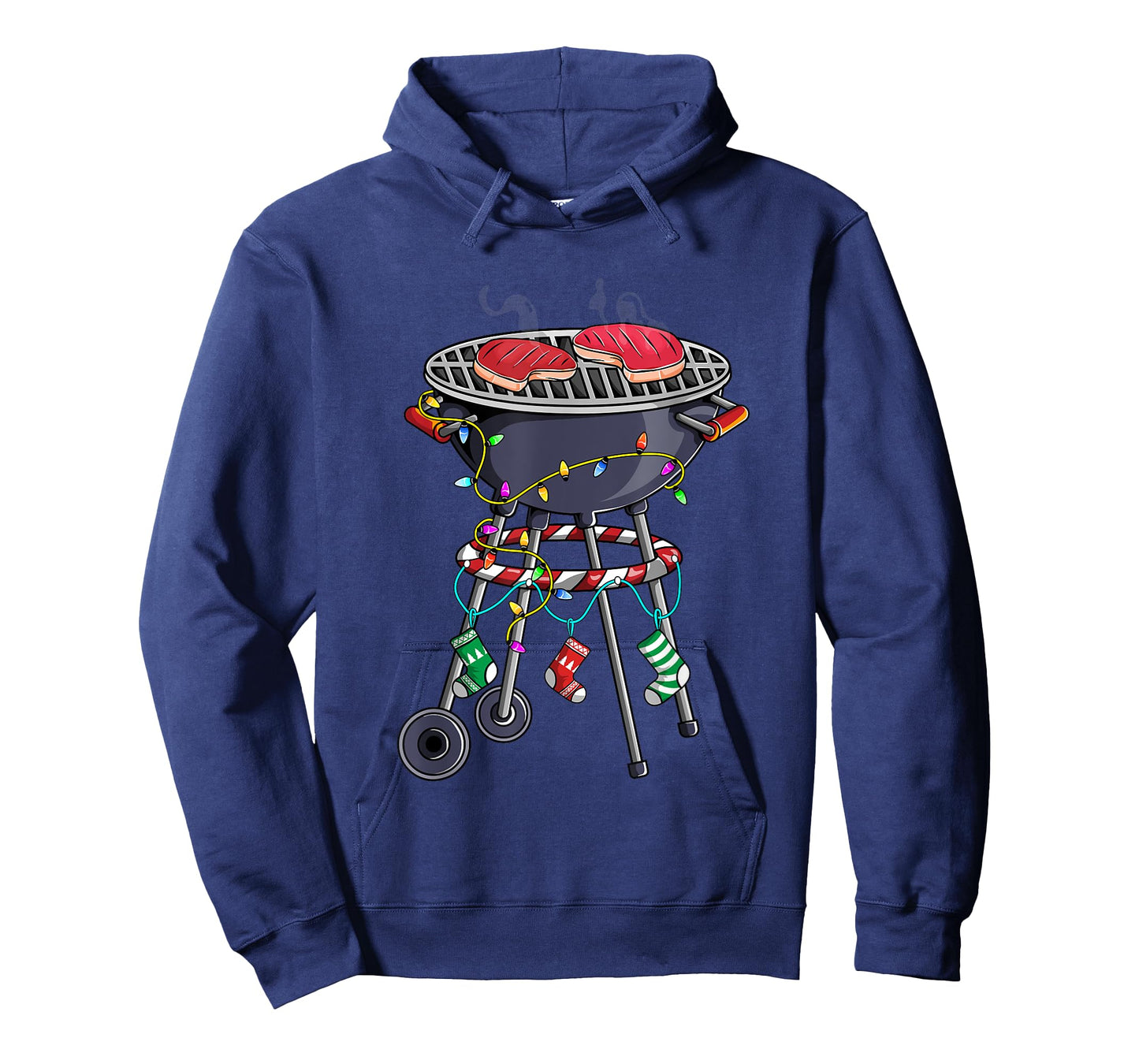 Christmas Grill Design For Holiday Themed Christmas BBQ T-Shirt