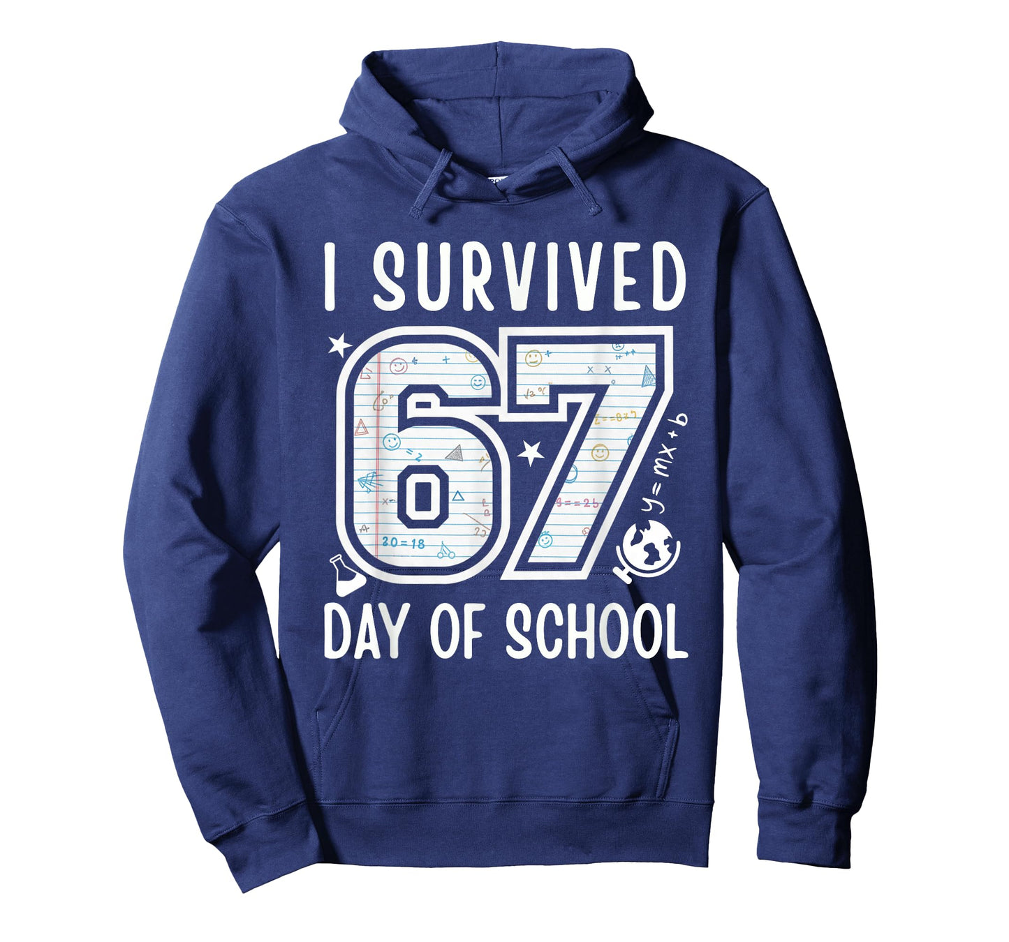I Survived 67 Days of School Funny 67 Meme Teachers Students T-Shirt