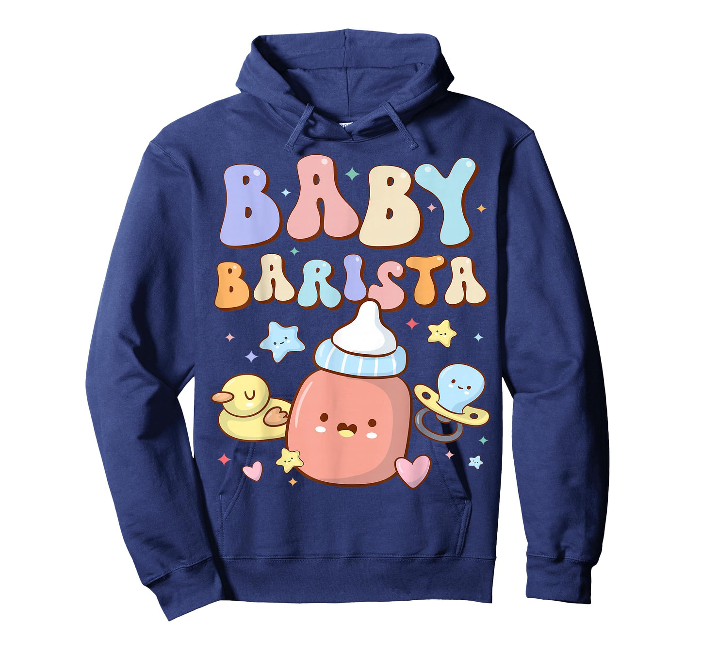 Baby Barista Mother Baby Nurse NICU Nurse Milk Bottle Funny T-Shirt